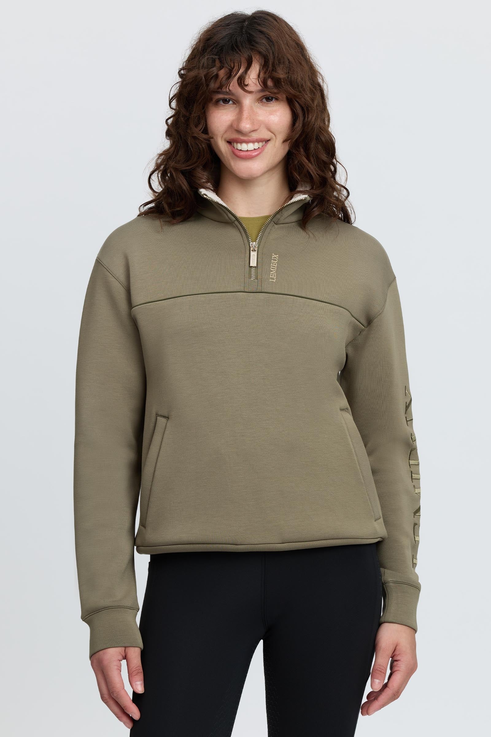 LeMieux Scarlet Women´s Quarter Zip Sweatshirt Women’s Riding Clothing