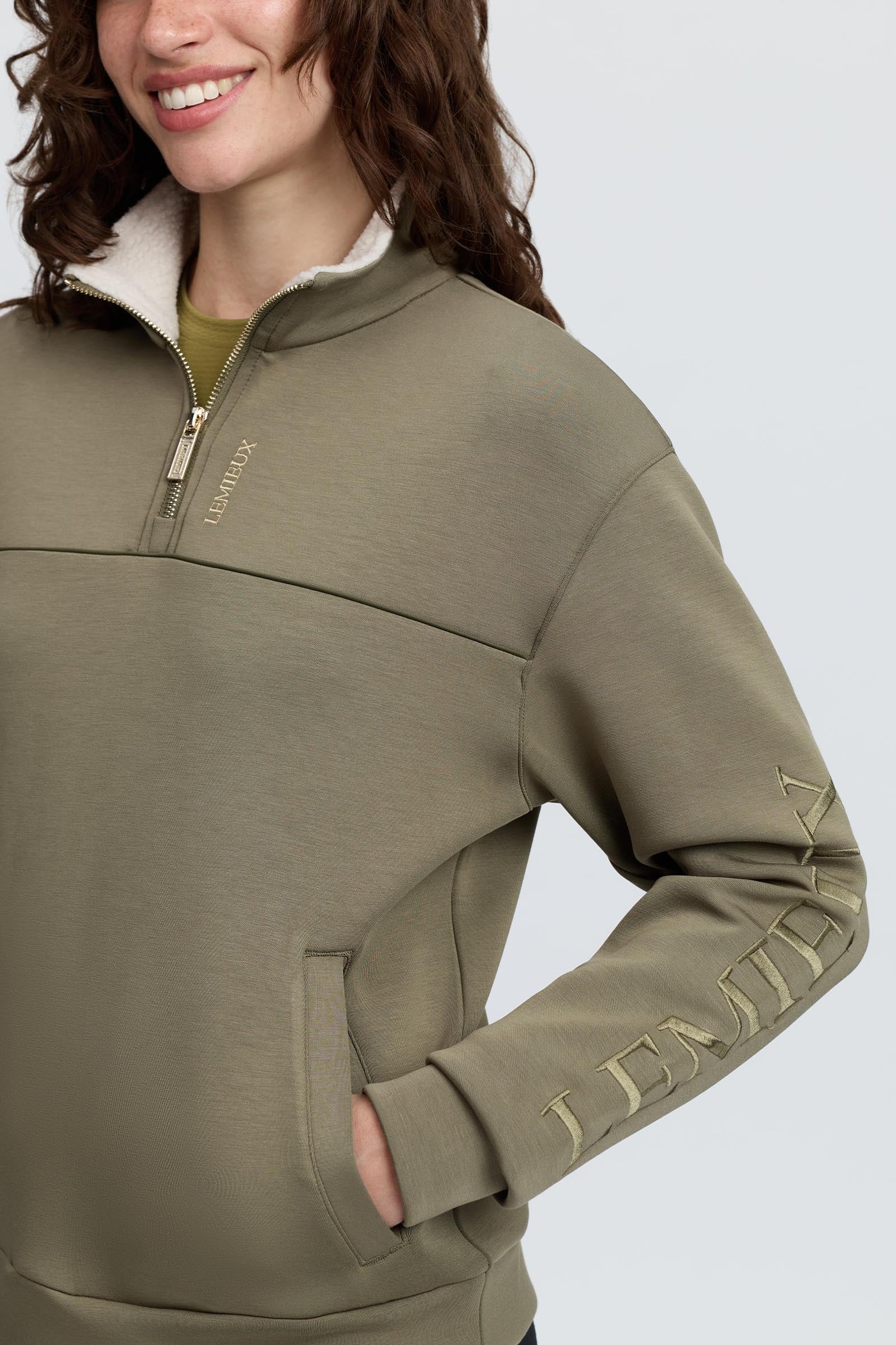 LeMieux Scarlet Women´s Quarter Zip Sweatshirt Women’s Riding Clothing