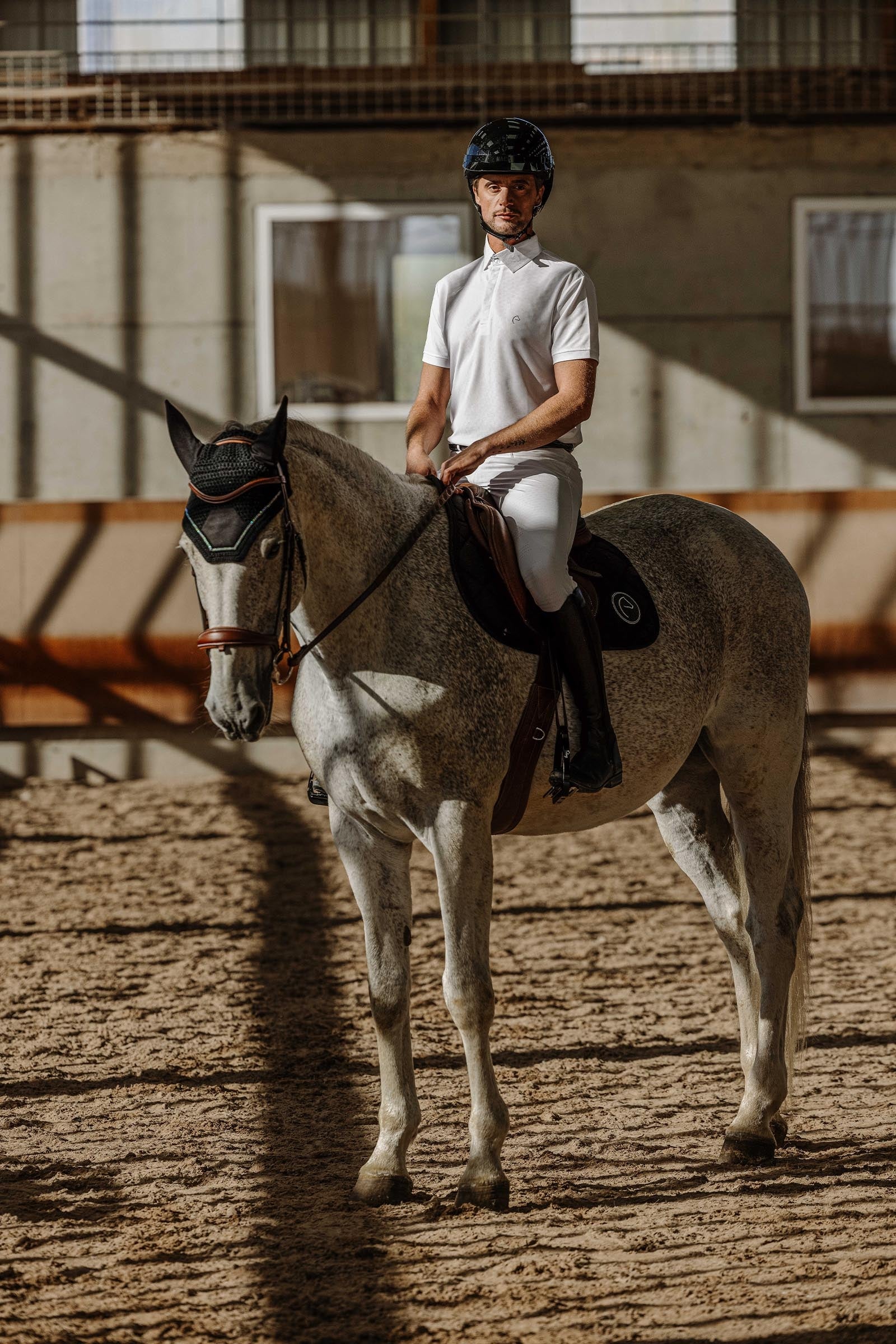 EQUITHÈME Edy Men´s Mesh Show Polo Shirt Mens Riding Clothing