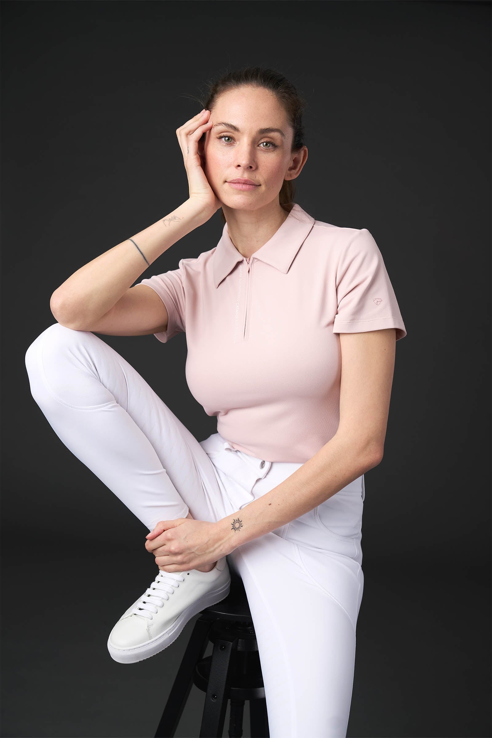 Catago CATAGO Nash SS Women´s Zip Polo Women’s Riding Clothing