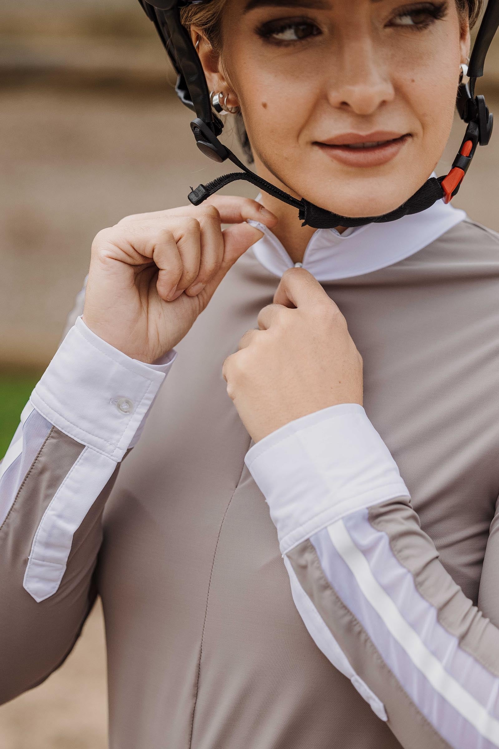EQUITHÈME Estoril Women´s Longsleeve Show Polo Shirt Women’s Riding Clothing