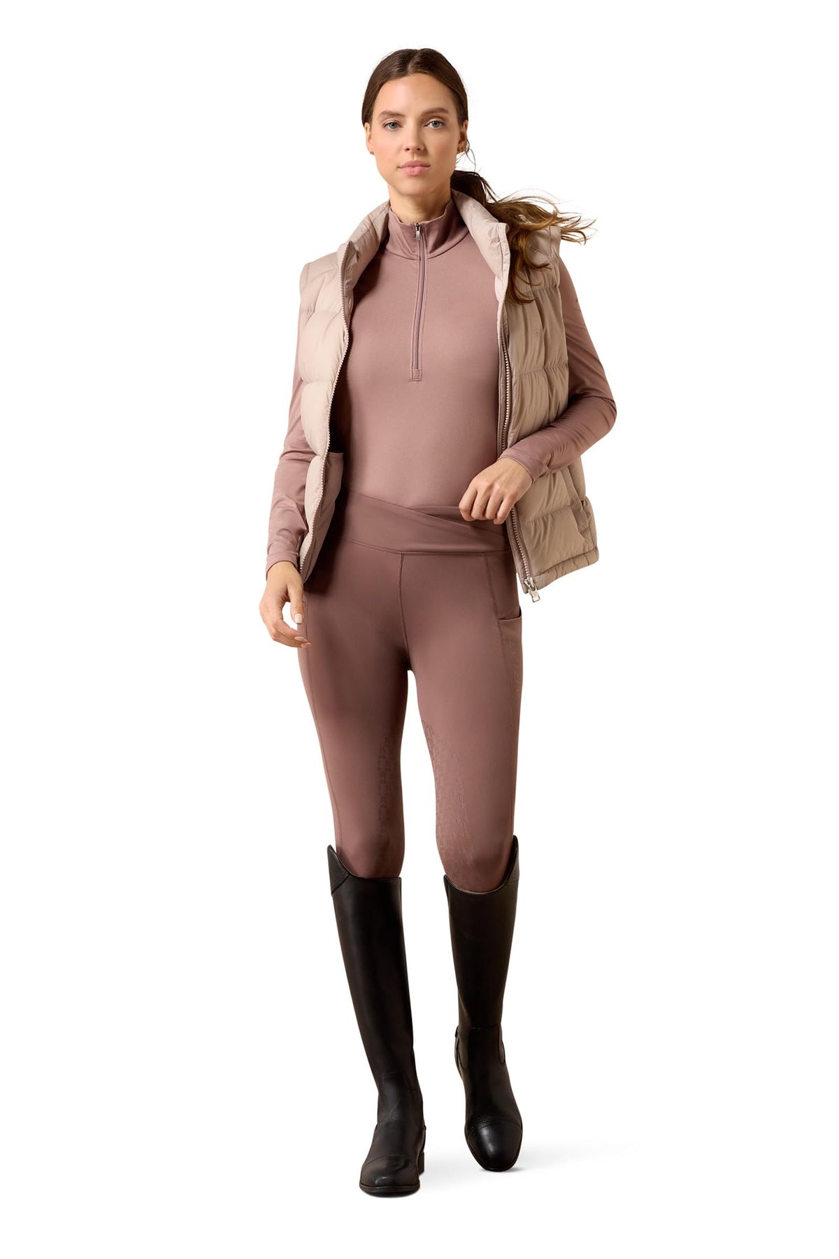 Ariat Avail 2.0 Half Grip Tights Womens Breeches