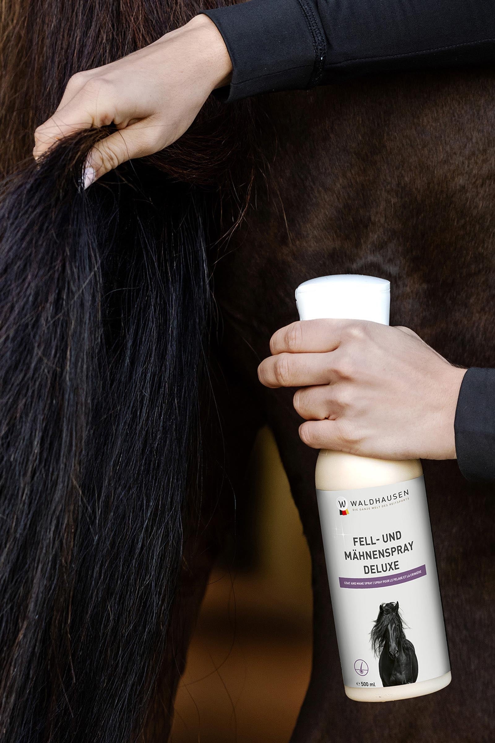 Waldhausen Hair and Mane Coat Deluxe, 500 ml Horse Health Care