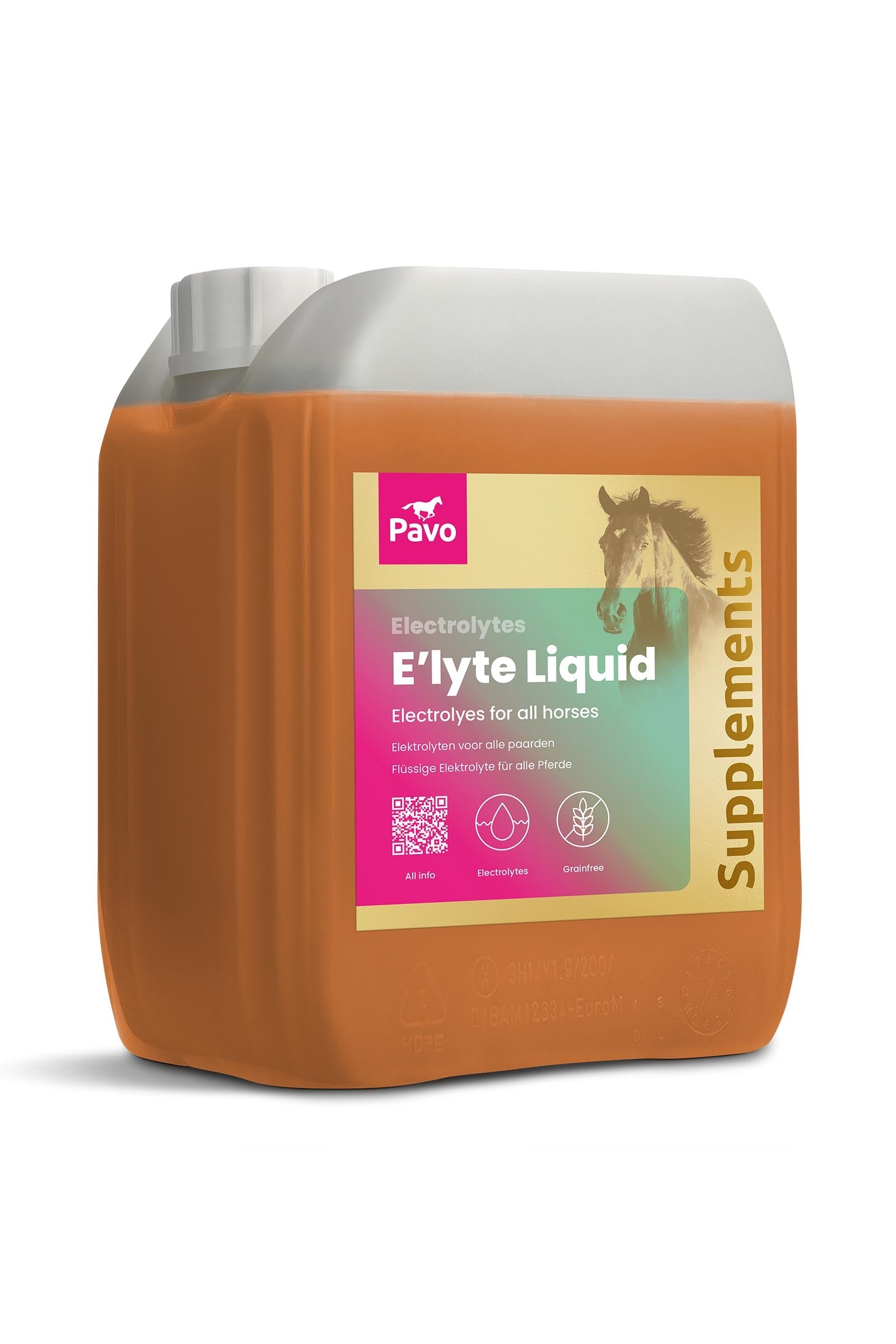 Pavo E'Lyte Liquid, 5 L Horse Feed & Nutrition