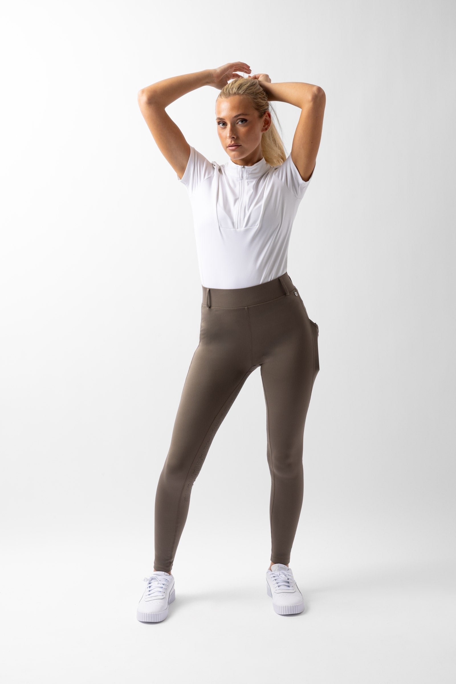 Horze Dea Women's Full Grip Tights Womens Breeches