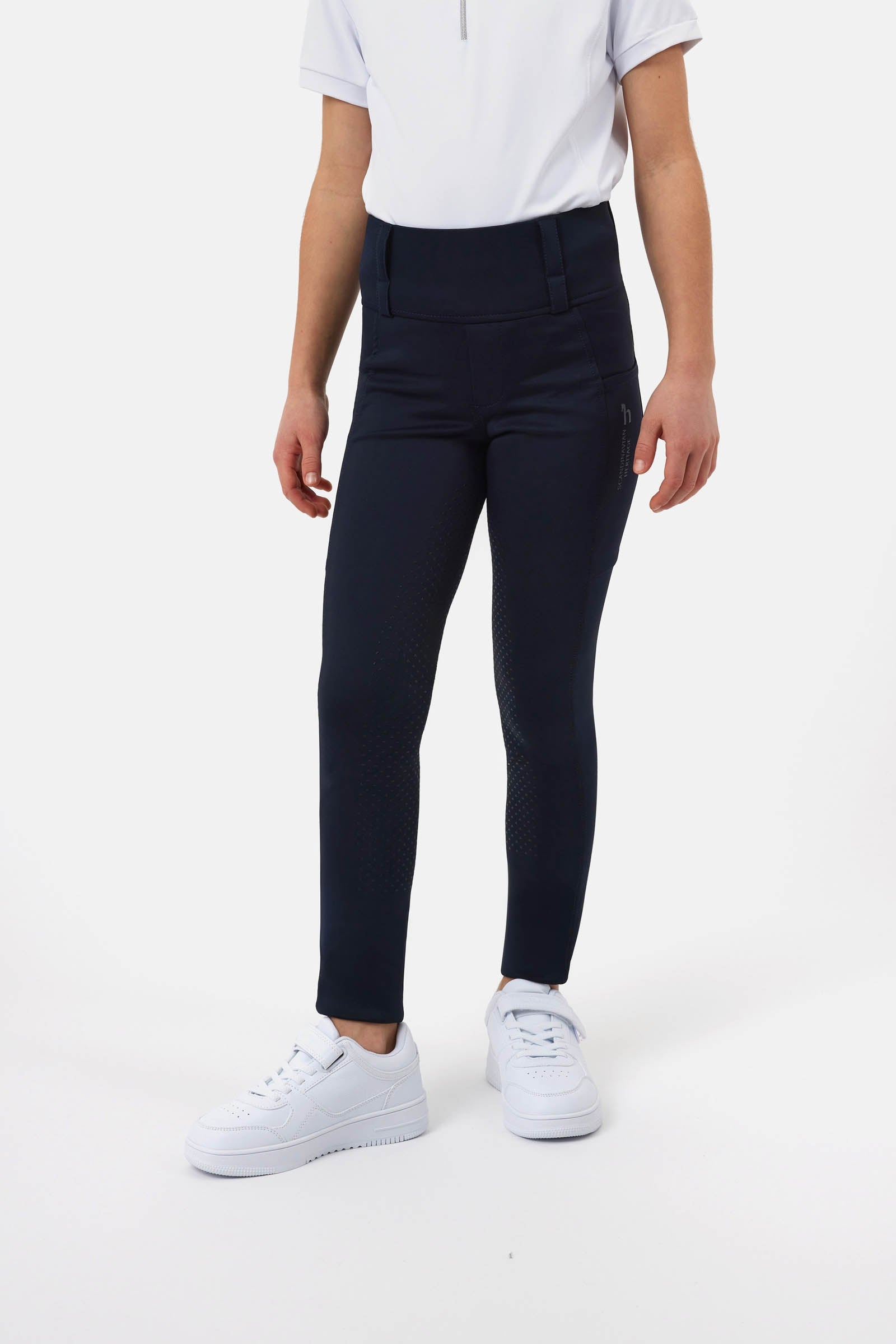 Horze Young Rider Anya Hybrid Fullgrip Riding Tights Kids Apparel