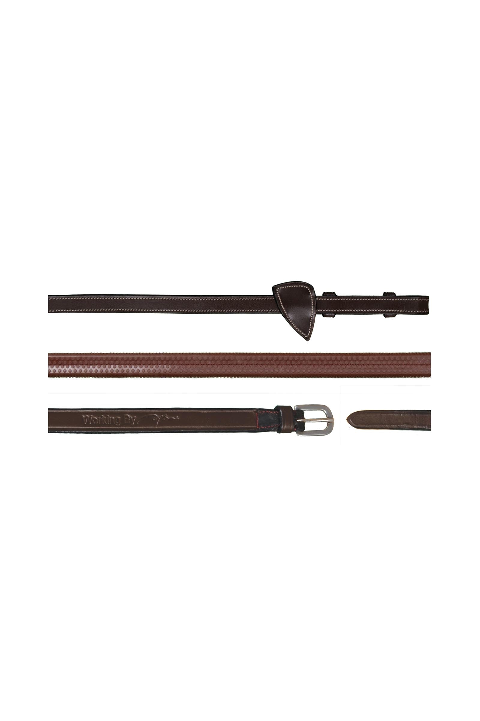 Dy'on Working 1/2 Rubber Reins Bridles & Reins