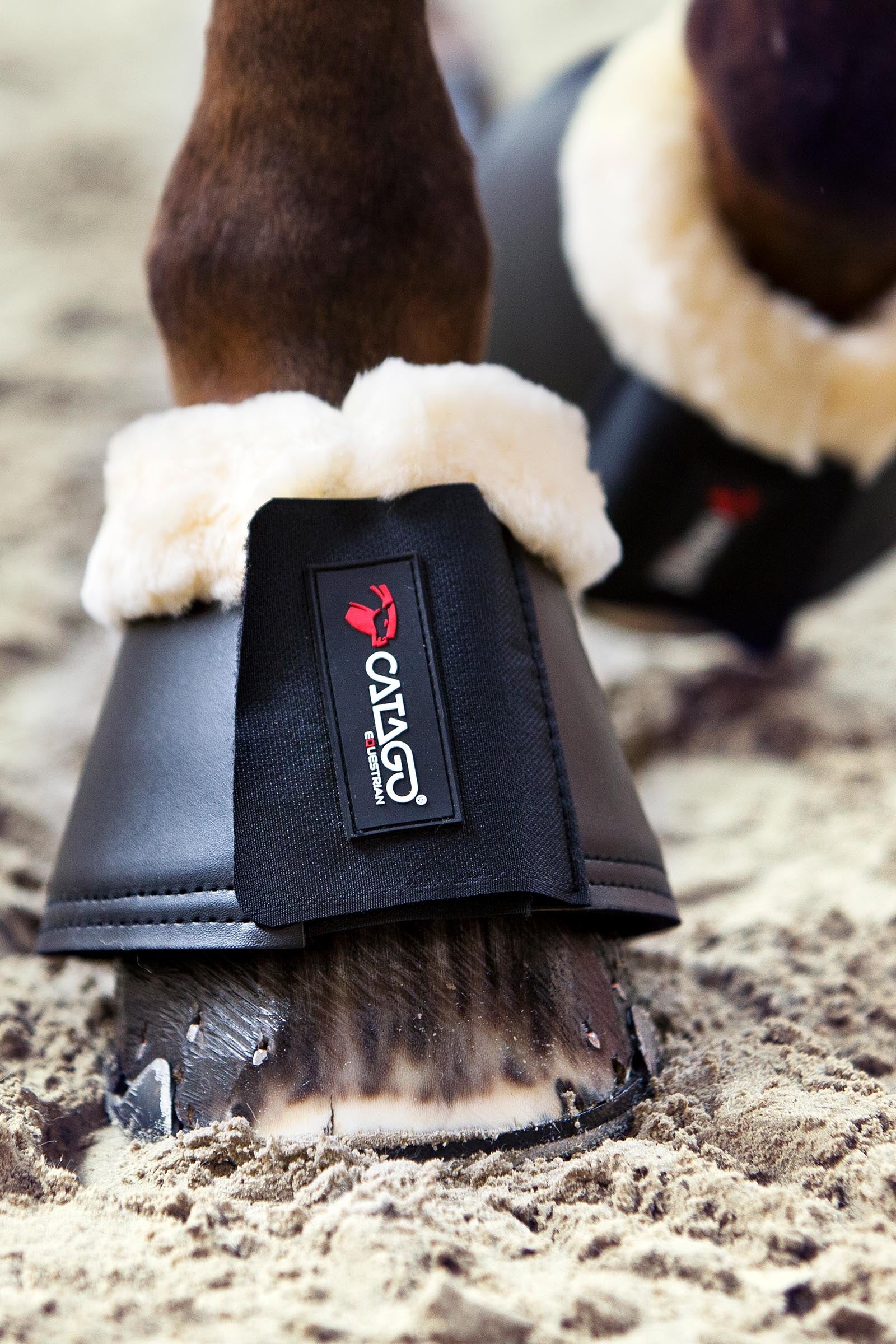 Catago CATAGOBell Boots with Merino Leg Protection & Hoof Protection for Horses