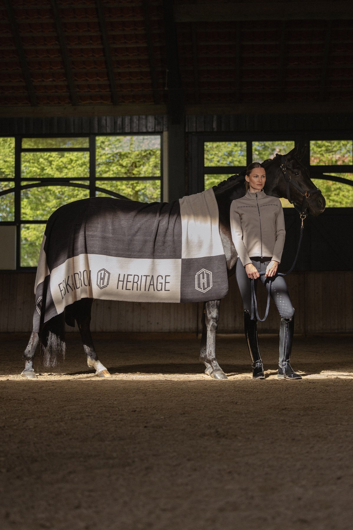 Eskadron Heritage 26/27 Fleece Plait Sweat Rug Horse Rugs