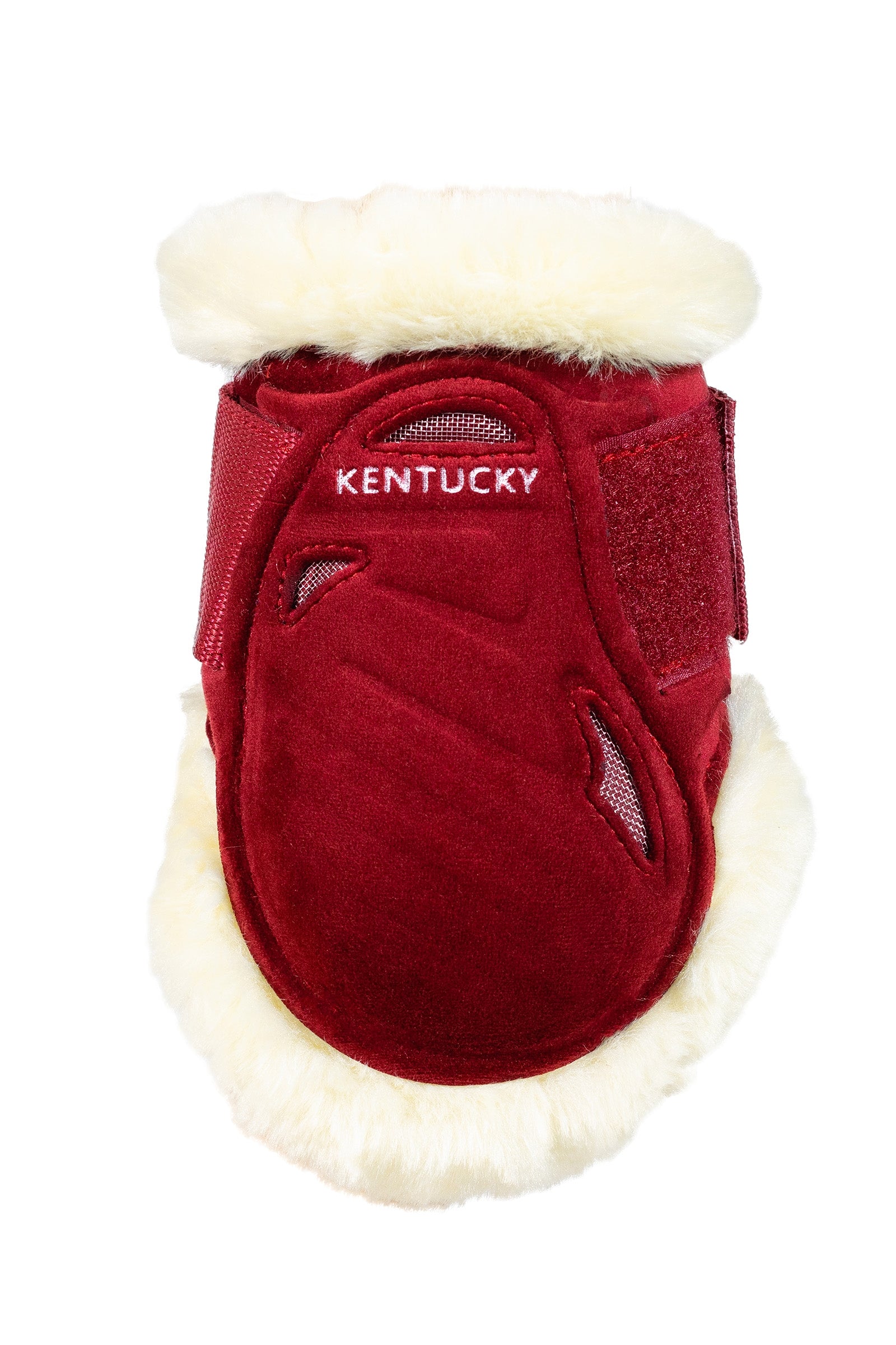 Kentucky Horsewear Vegan Sheepskin Young Horse Fetlock Boots Velvet Leg & Hoof Protection