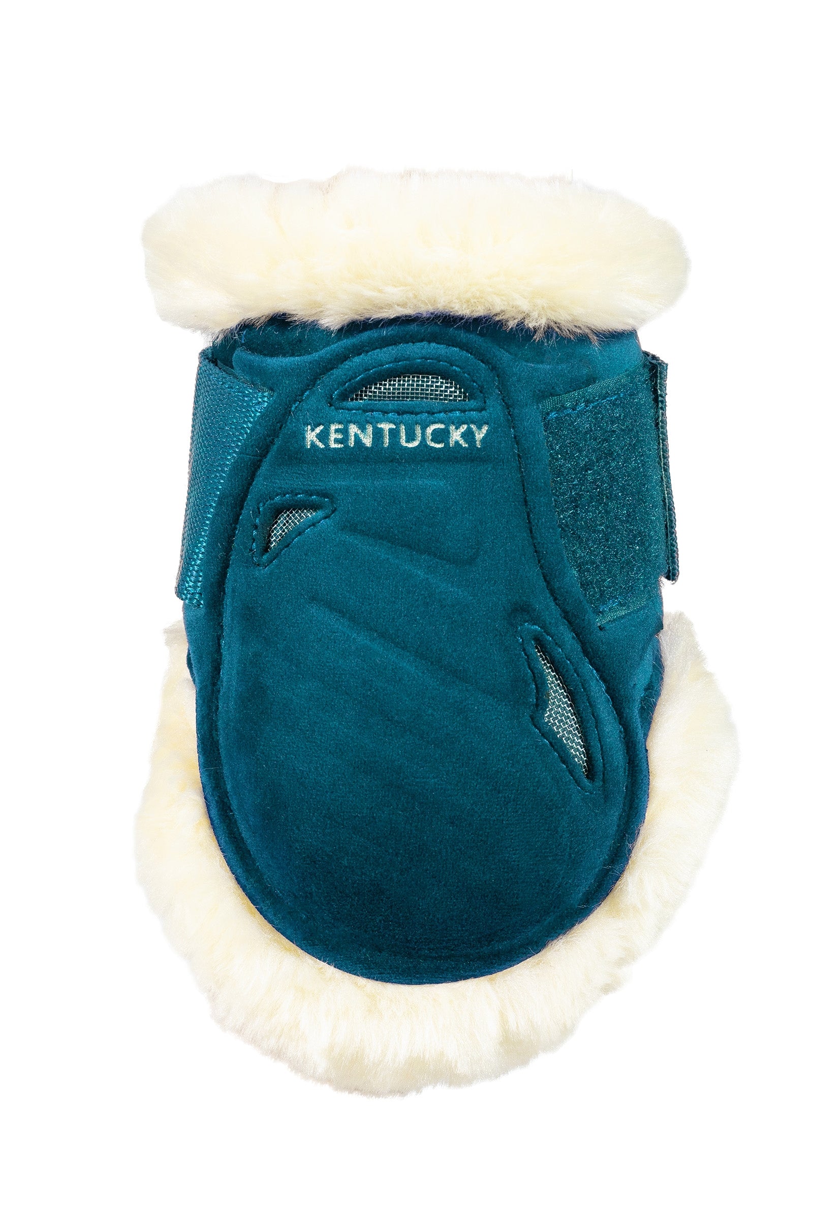 Kentucky Horsewear Vegan Sheepskin Young Horse Fetlock Boots Velvet Leg & Hoof Protection