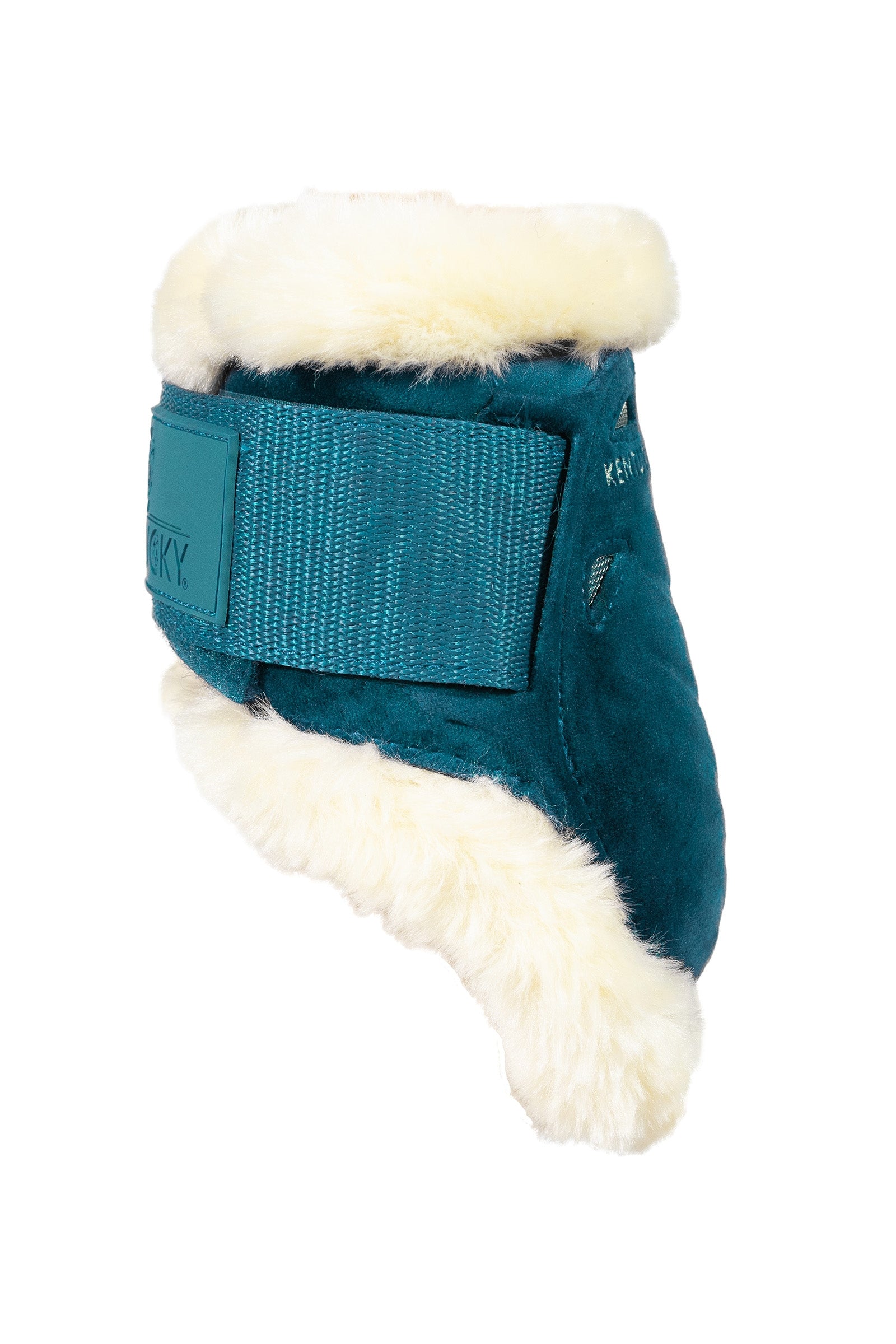 Kentucky Horsewear Vegan Sheepskin Young Horse Fetlock Boots Velvet Leg & Hoof Protection