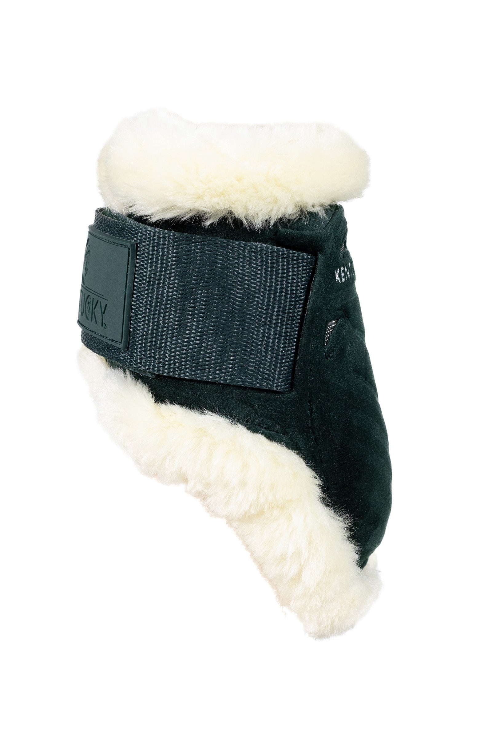 Kentucky Horsewear Vegan Sheepskin Young Horse Fetlock Boots Velvet Leg & Hoof Protection