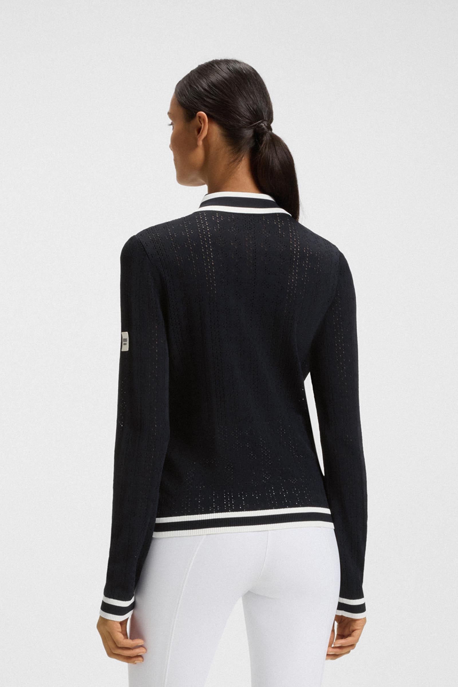 BOSS Equestrian Boss Pam Womens Knitwear Polo Ajor Women’s Riding Clothing