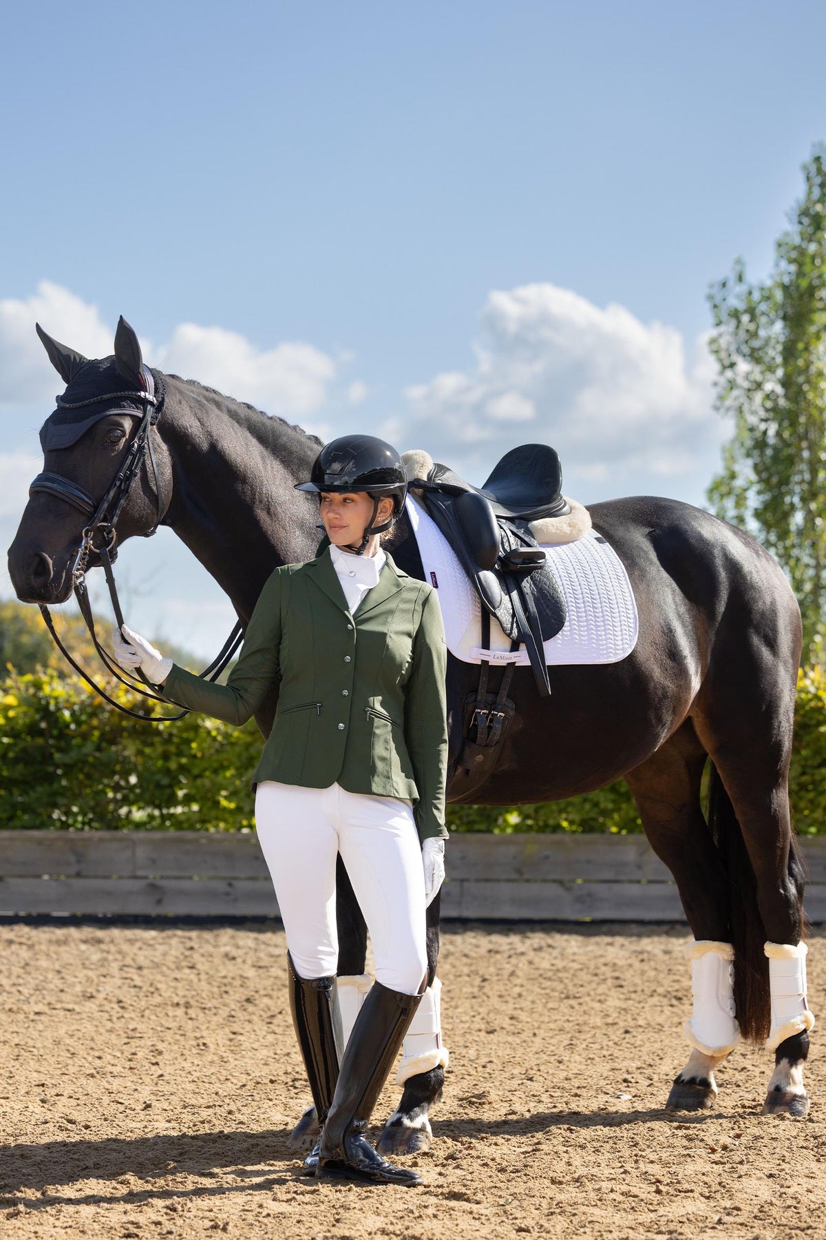 LeMieux Essence Dressage Saddle Pad Saddle Pads