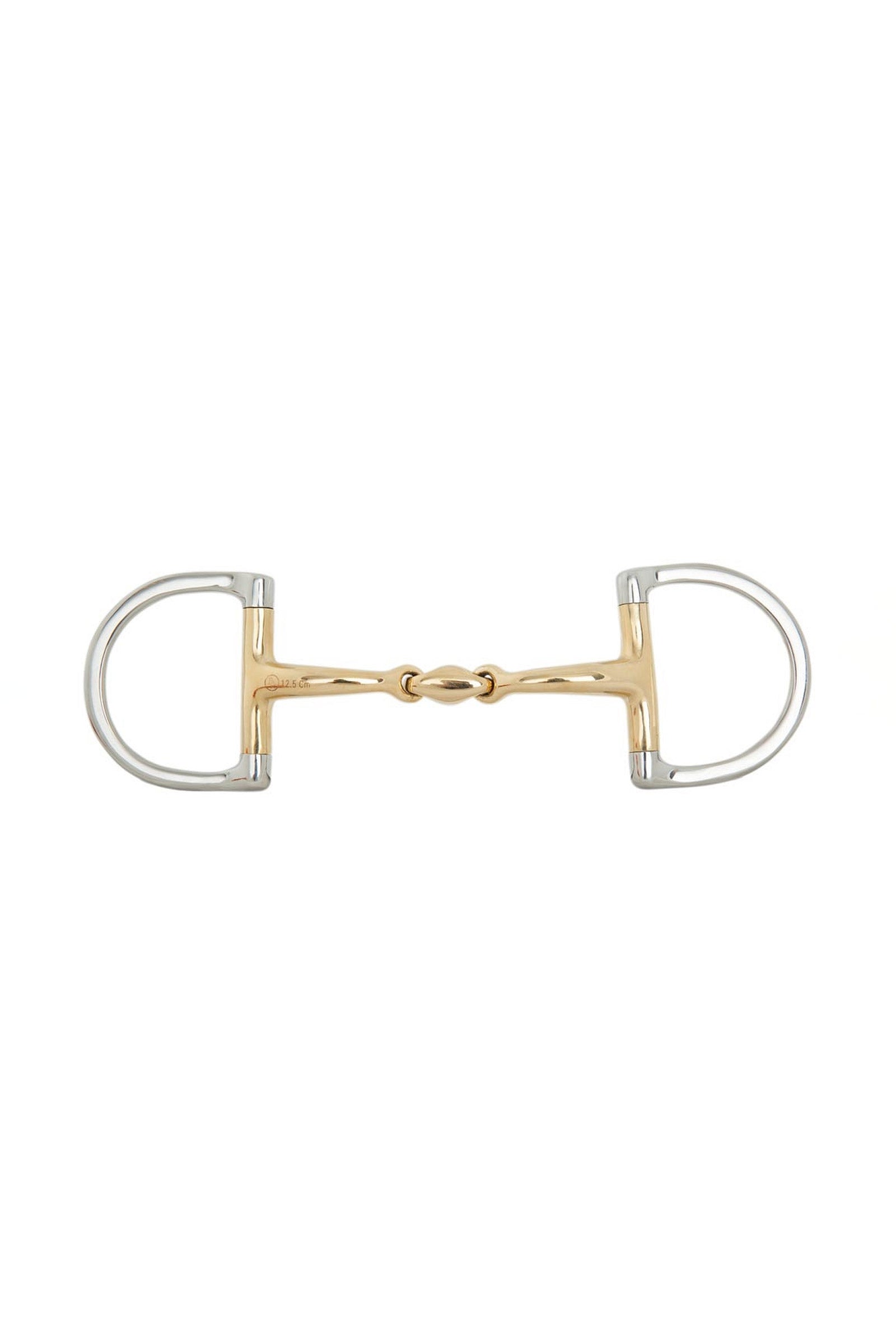 BR Soft Contact D-Ring Bit Double Jtd., 16 mm Horse Bits