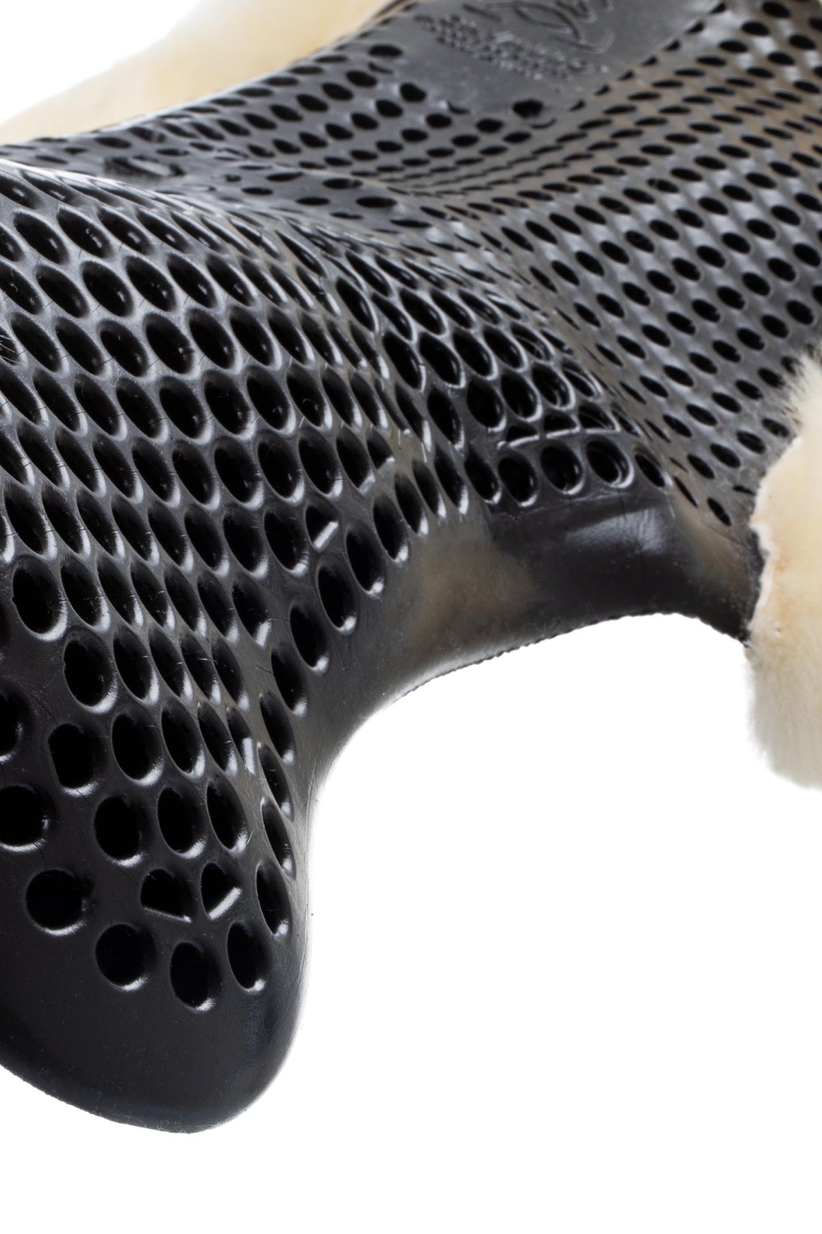Acavallo Gel Non Slip Classic With Sheepskin Cut-Out Front Riser Saddle Pads