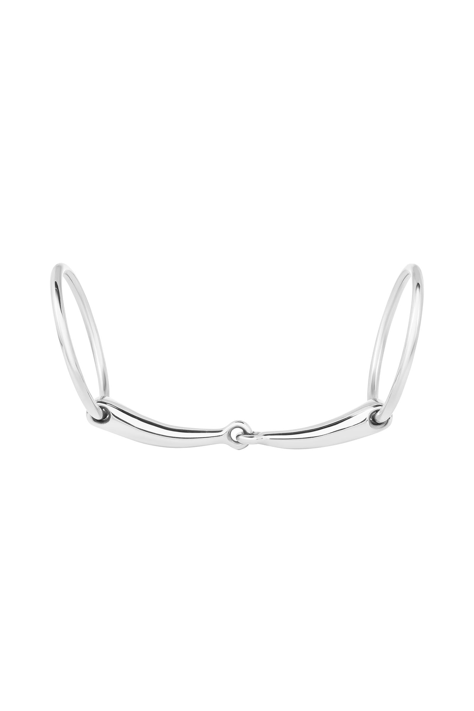 Waldhausen Snaffle Bit, Single Jt., Stainless St., 14 mm Horse Bits