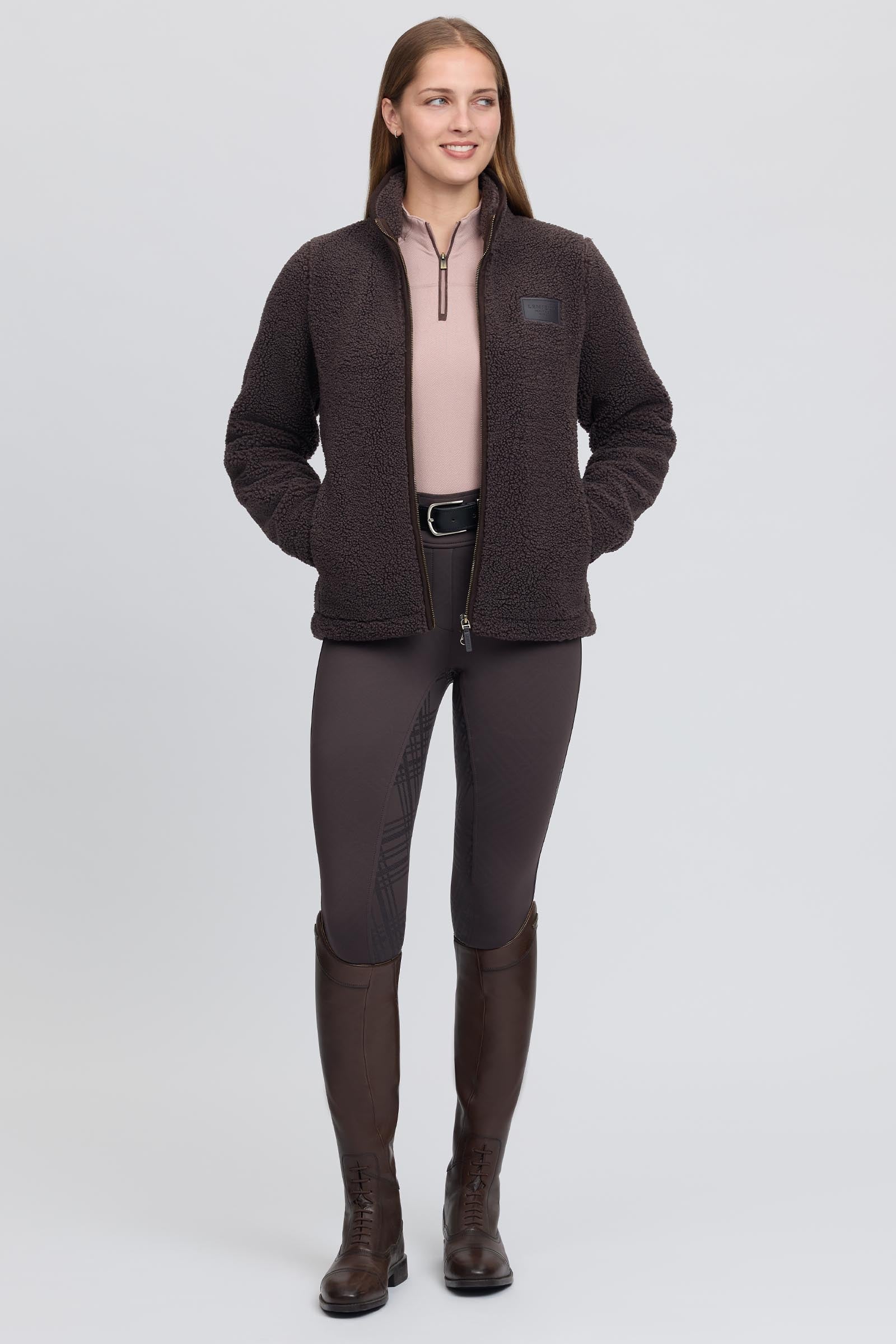 LeMieux Heritage Borg Women´s Zip Through Jacket Women’s Riding Clothing