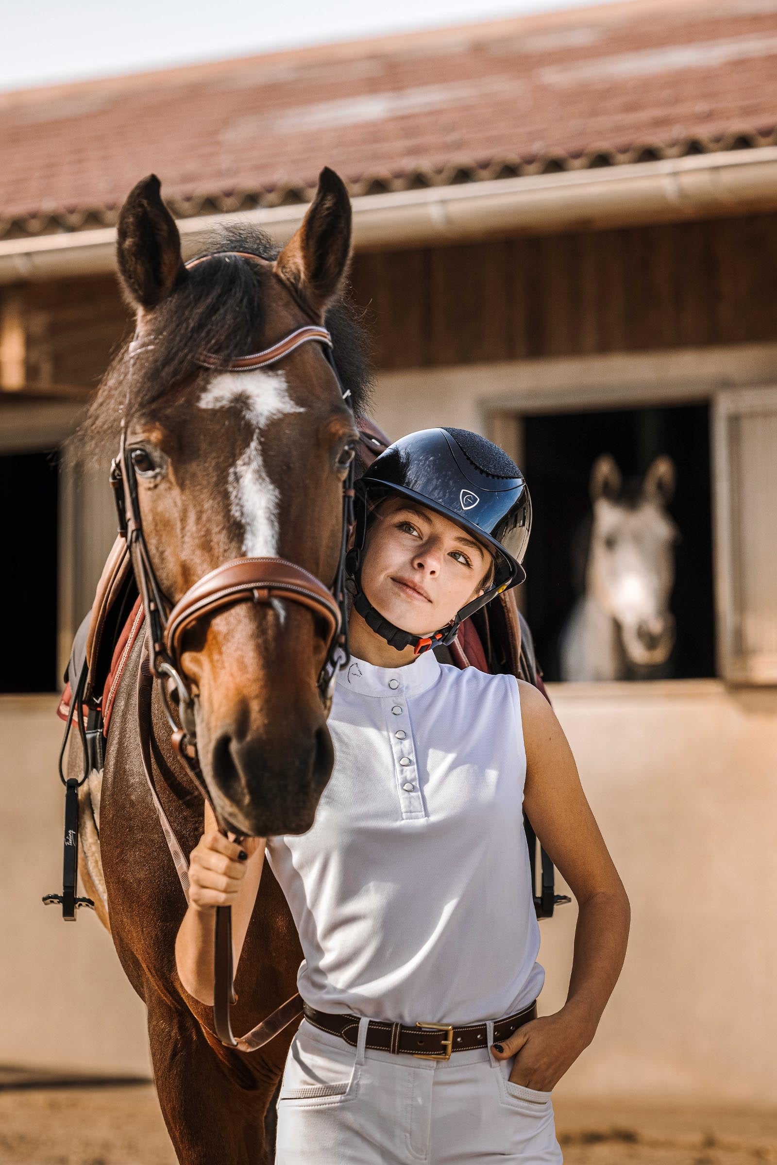 EQUITHÈME Molly Women´s Mesh Show Polo Shirt Women’s Riding Clothing
