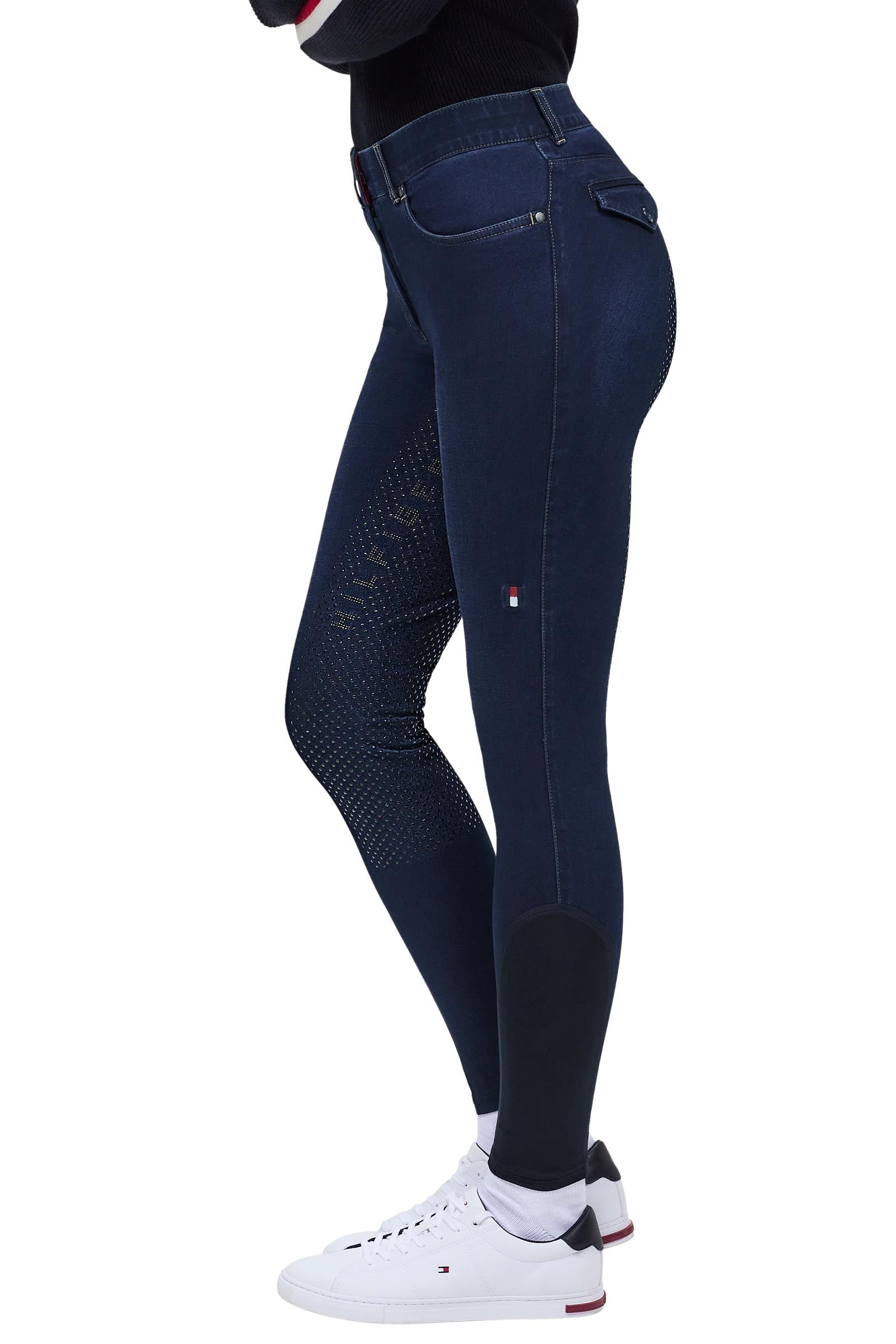Tommy Hilfiger Equestrian Hope Women's Full Grip Breeches Denim Breeches Womens Breeches