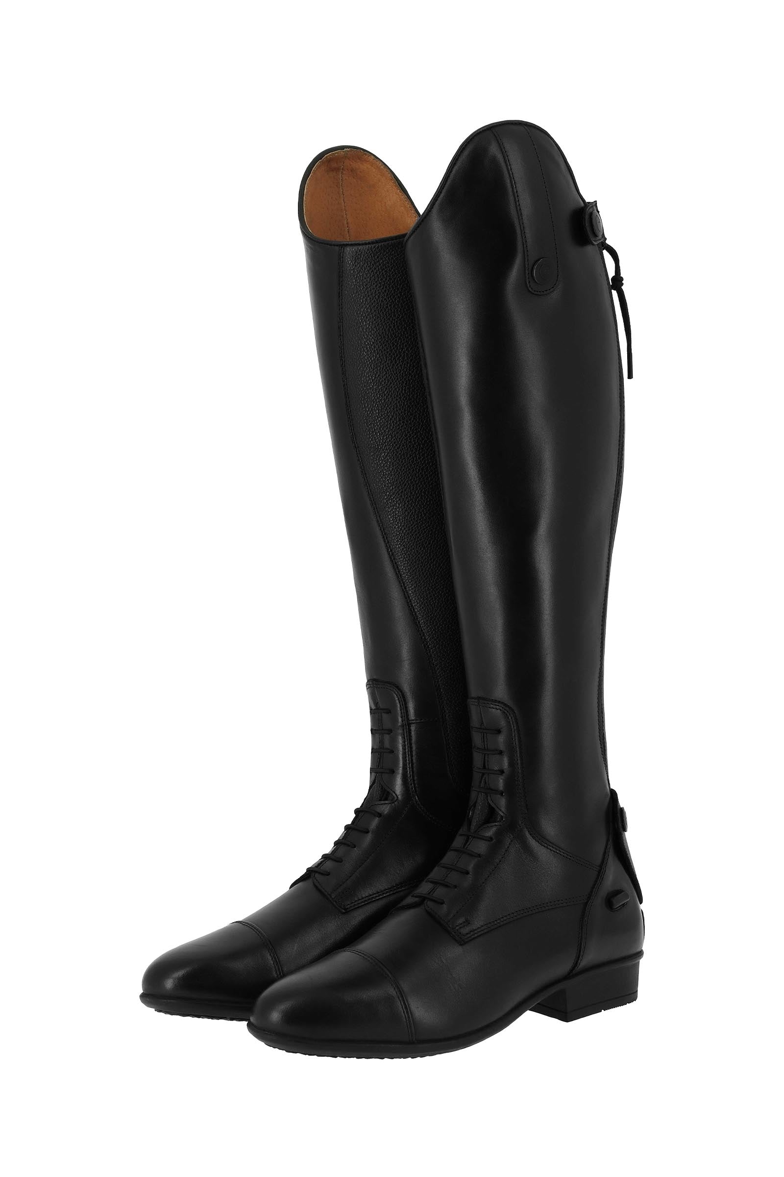 EQUITHÈME Leather LaceUp Tall Boots Riding Boots & Riding Shoes