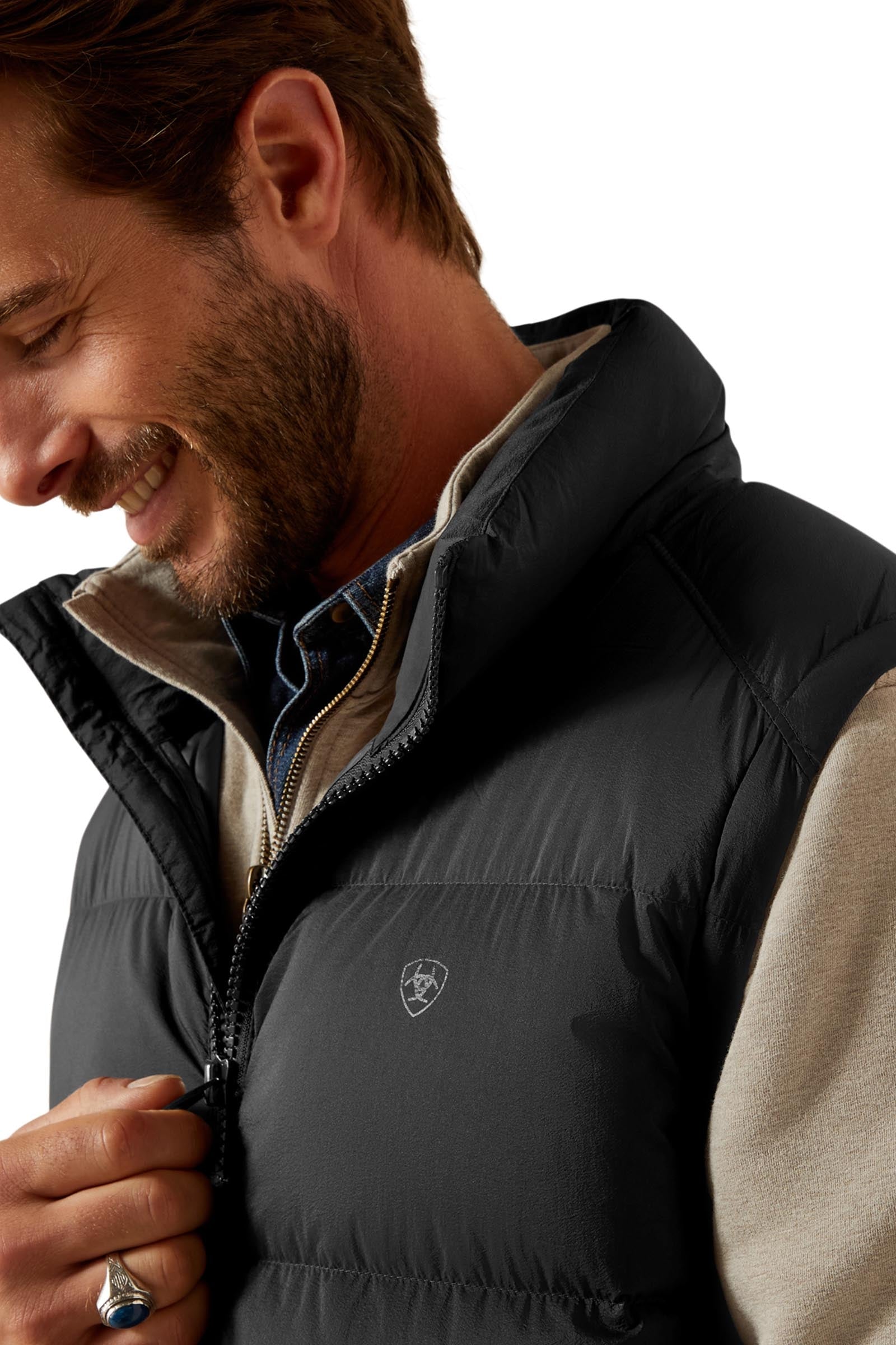 Ariat Mens UltraPuff Down Vest Mens Riding Clothing