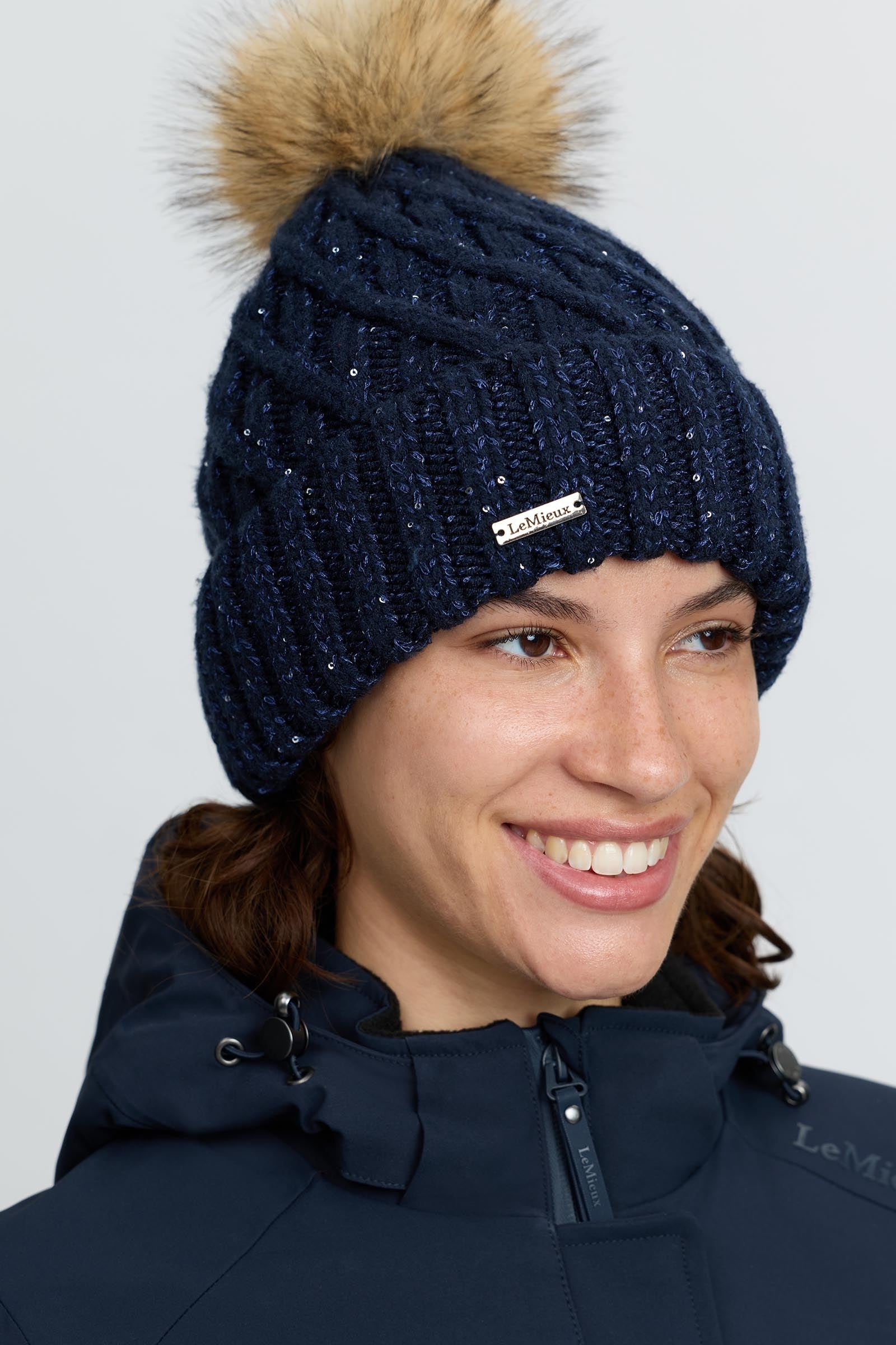 LeMieux Bernie Sequin Beanie Accessories