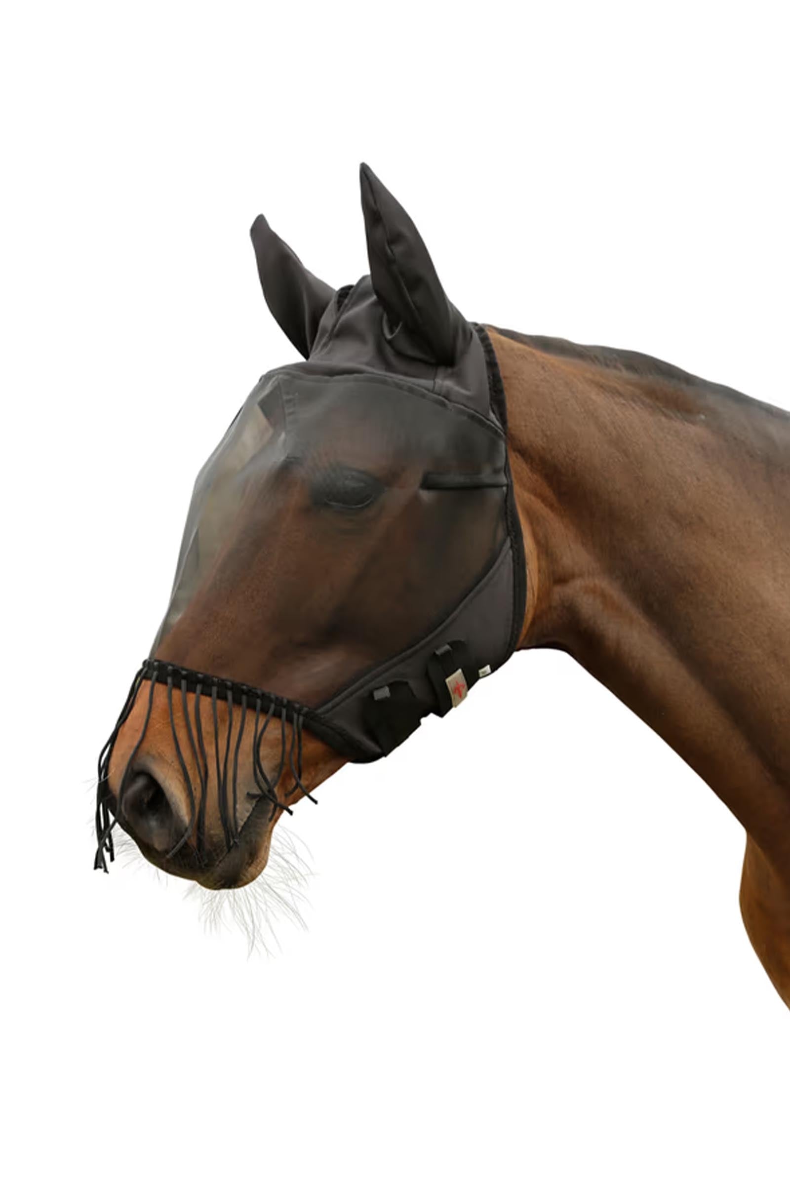 Covalliero Fly Mask For Horse With Ears And Fringes Antifly Protection for Horses