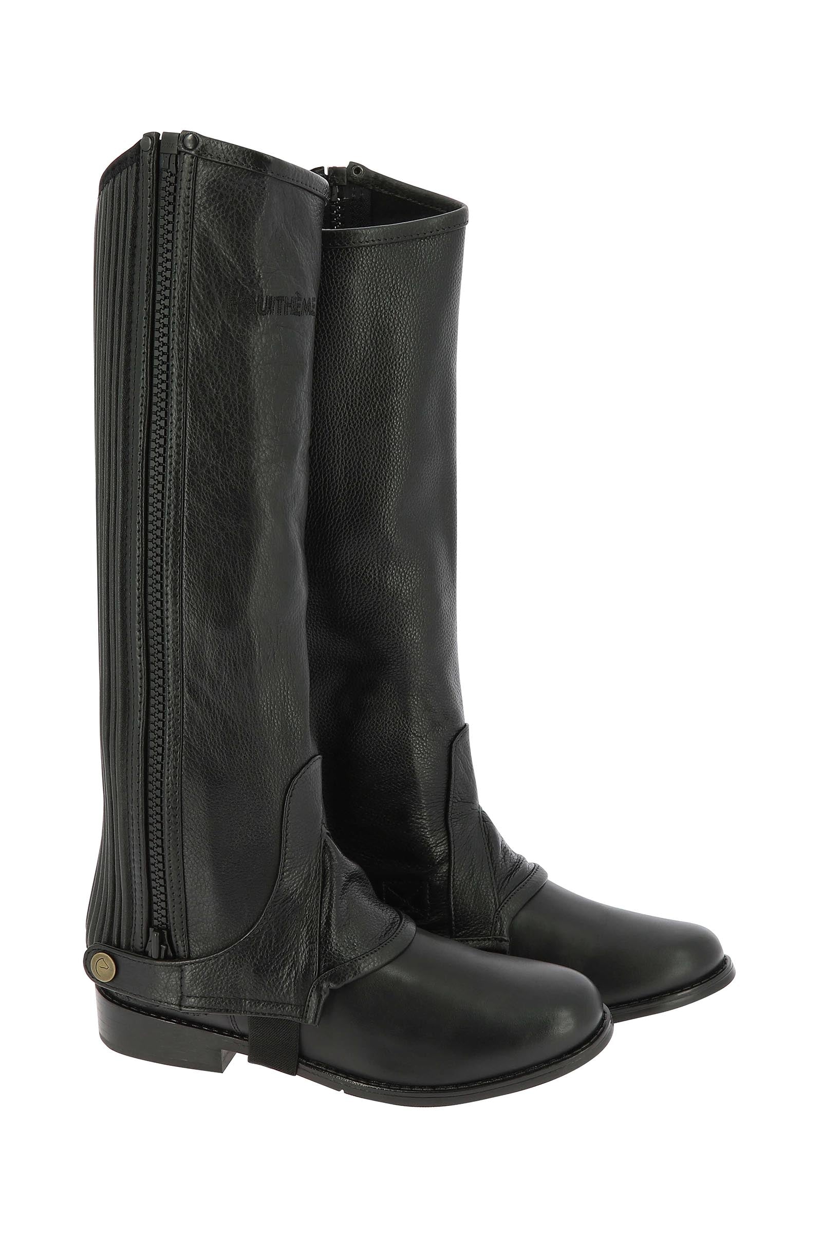 EQUITHÈME Leather Half Chaps Riding Boots & Riding Shoes