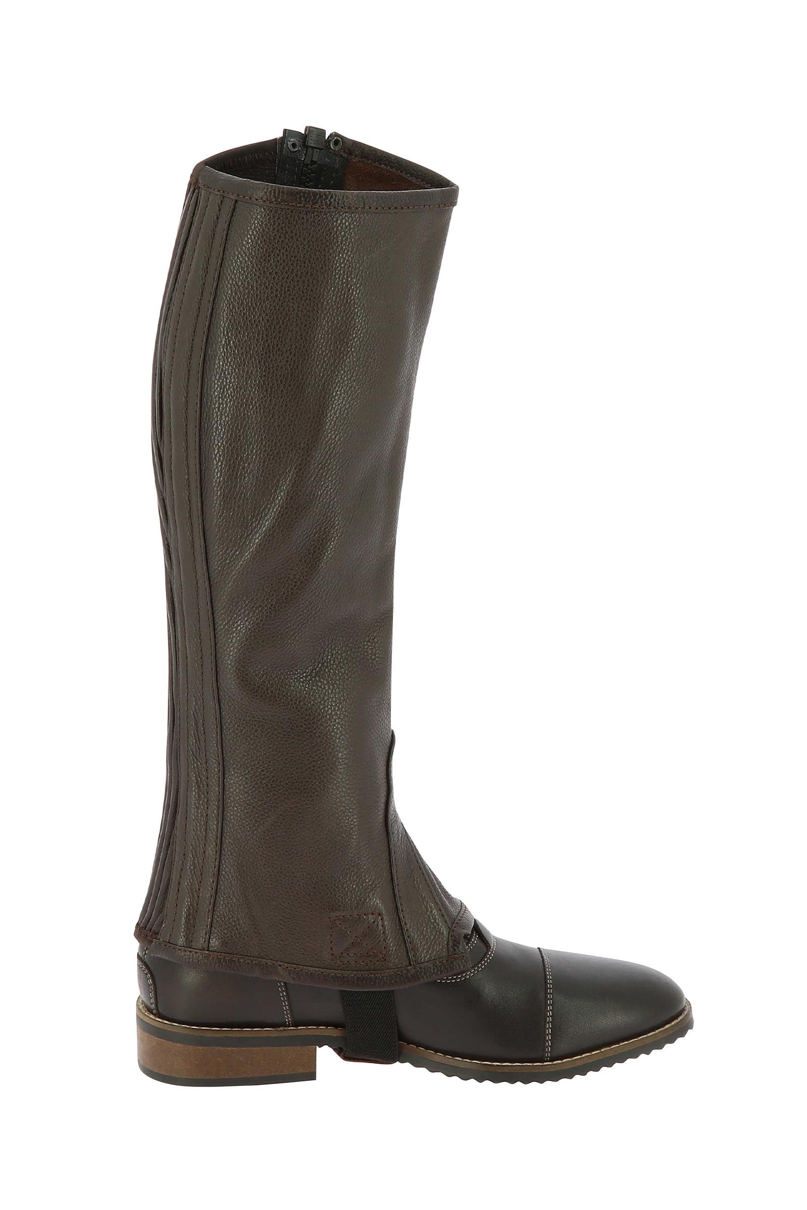 EQUITHÈME Leather Half Chaps Riding Boots & Riding Shoes