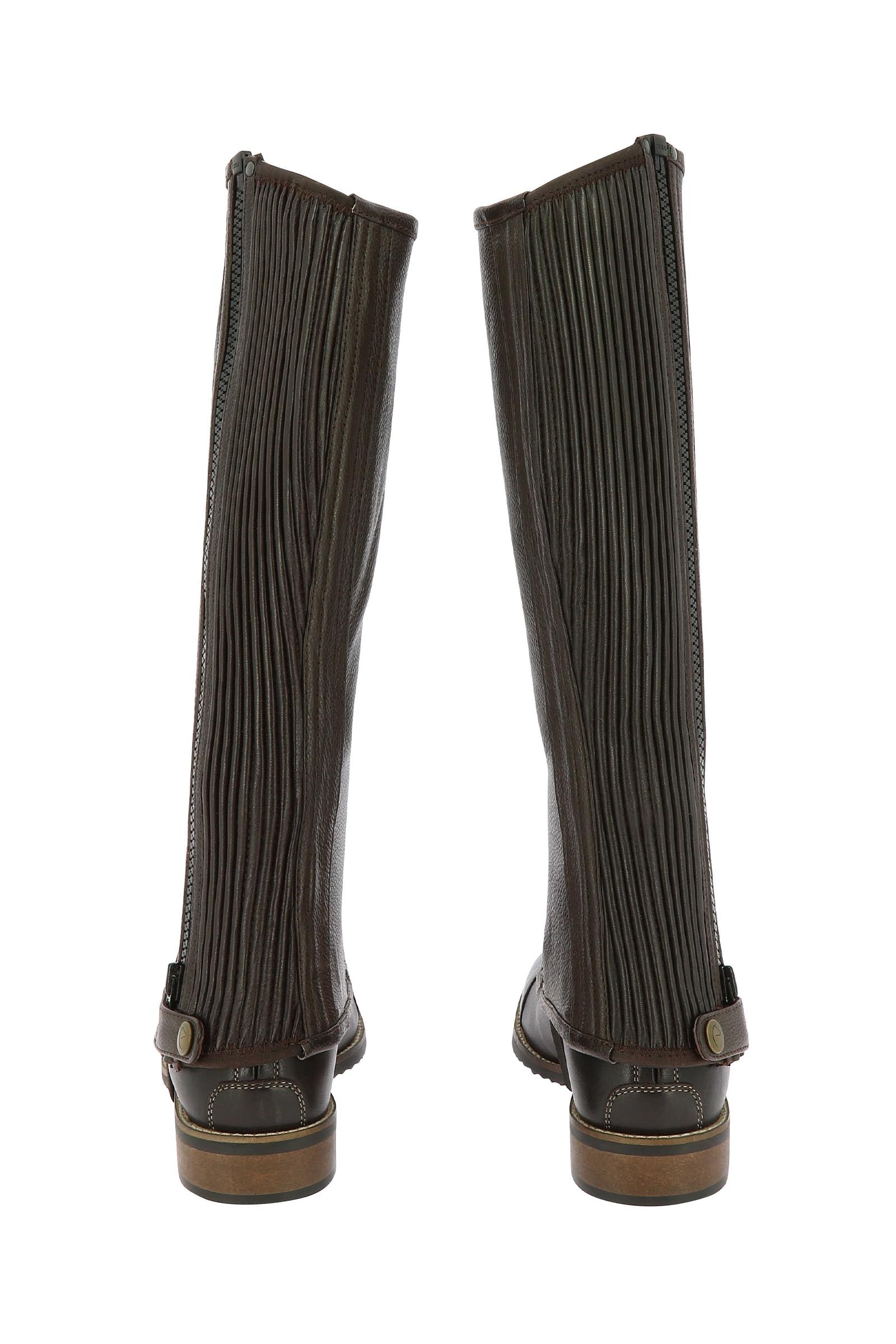 EQUITHÈME Leather Half Chaps Riding Boots & Riding Shoes