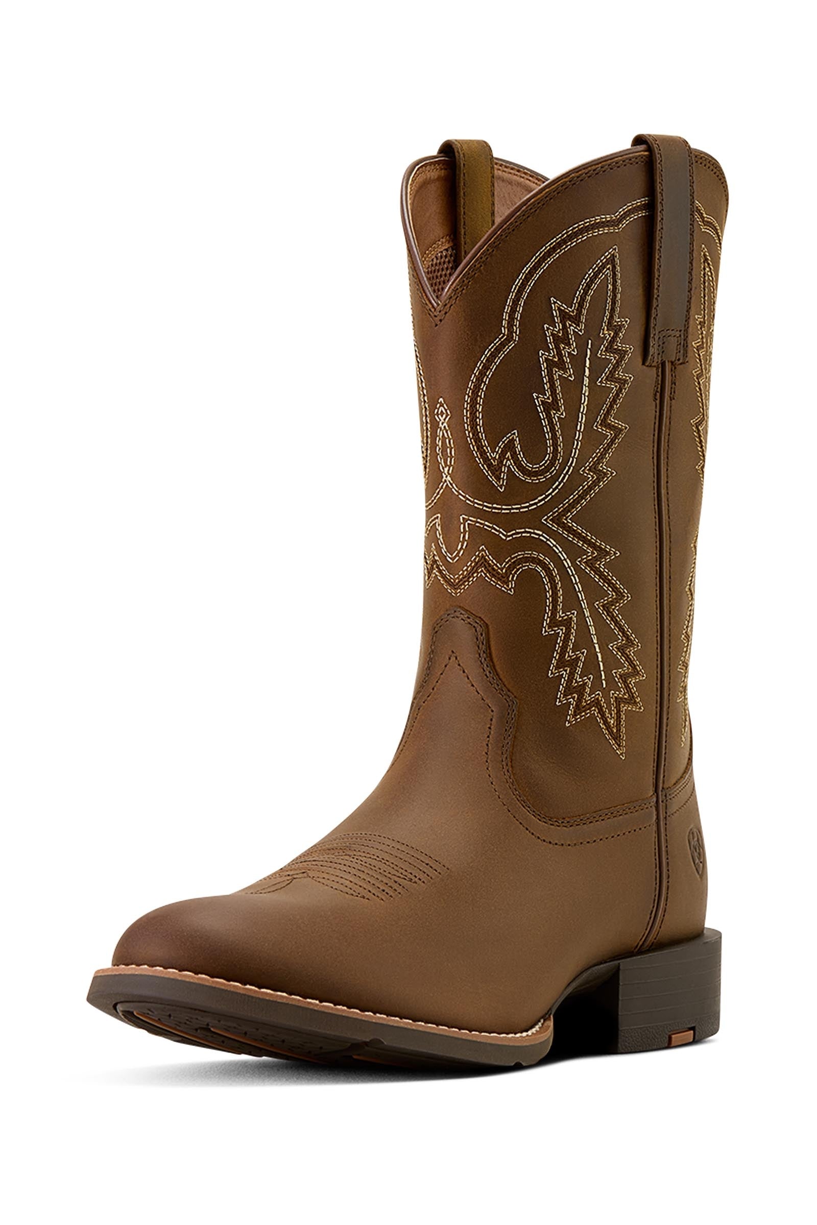 Ariat Men's Sport Stratten Wide Toe Cowboy Boots Riding Boots & Riding Shoes