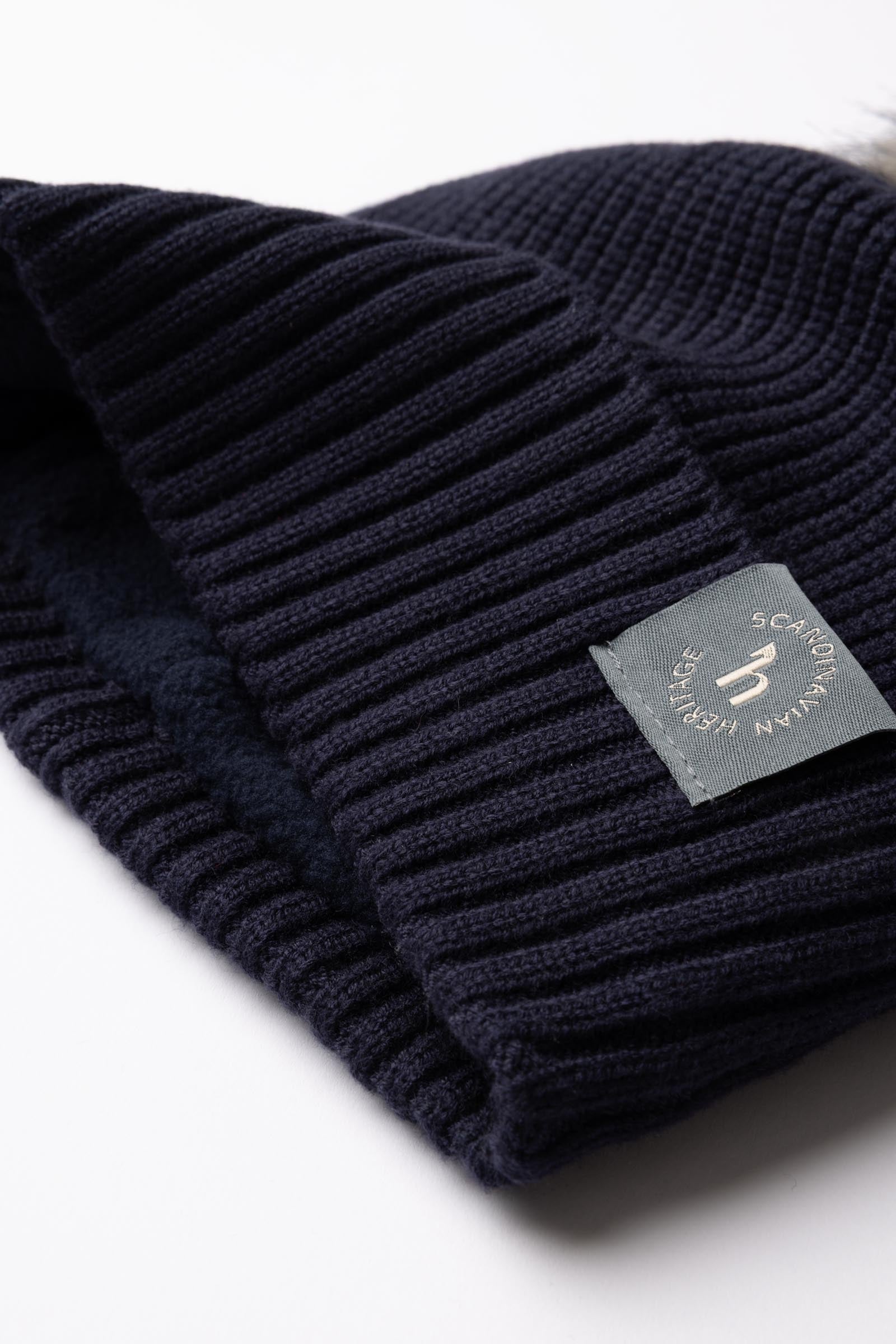 Horze Noa Kids Knitted Hat With Removable Pompom Kids Apparel