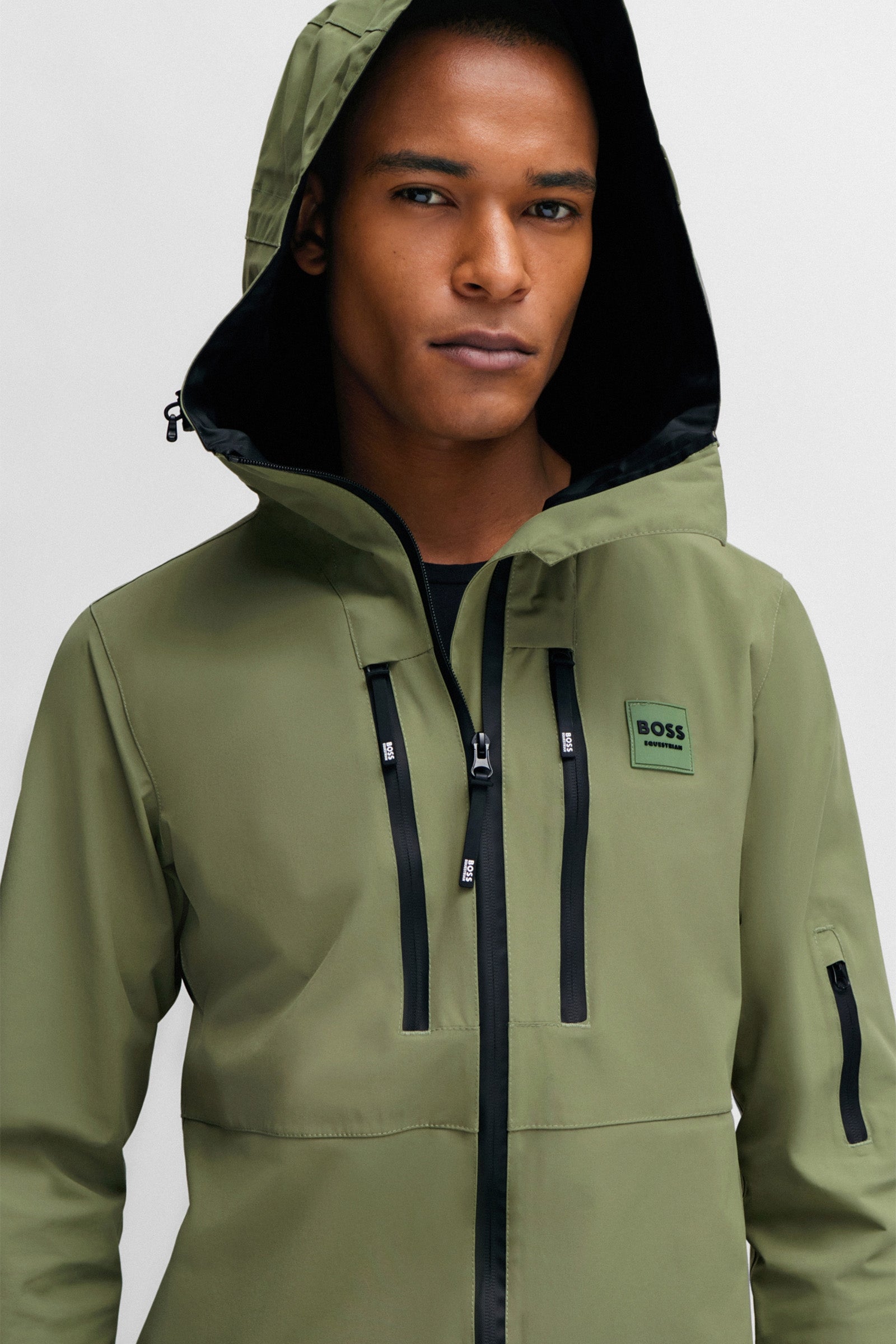 BOSS Equestrian Boss Neil Rain Jacket Mens Riding Clothing