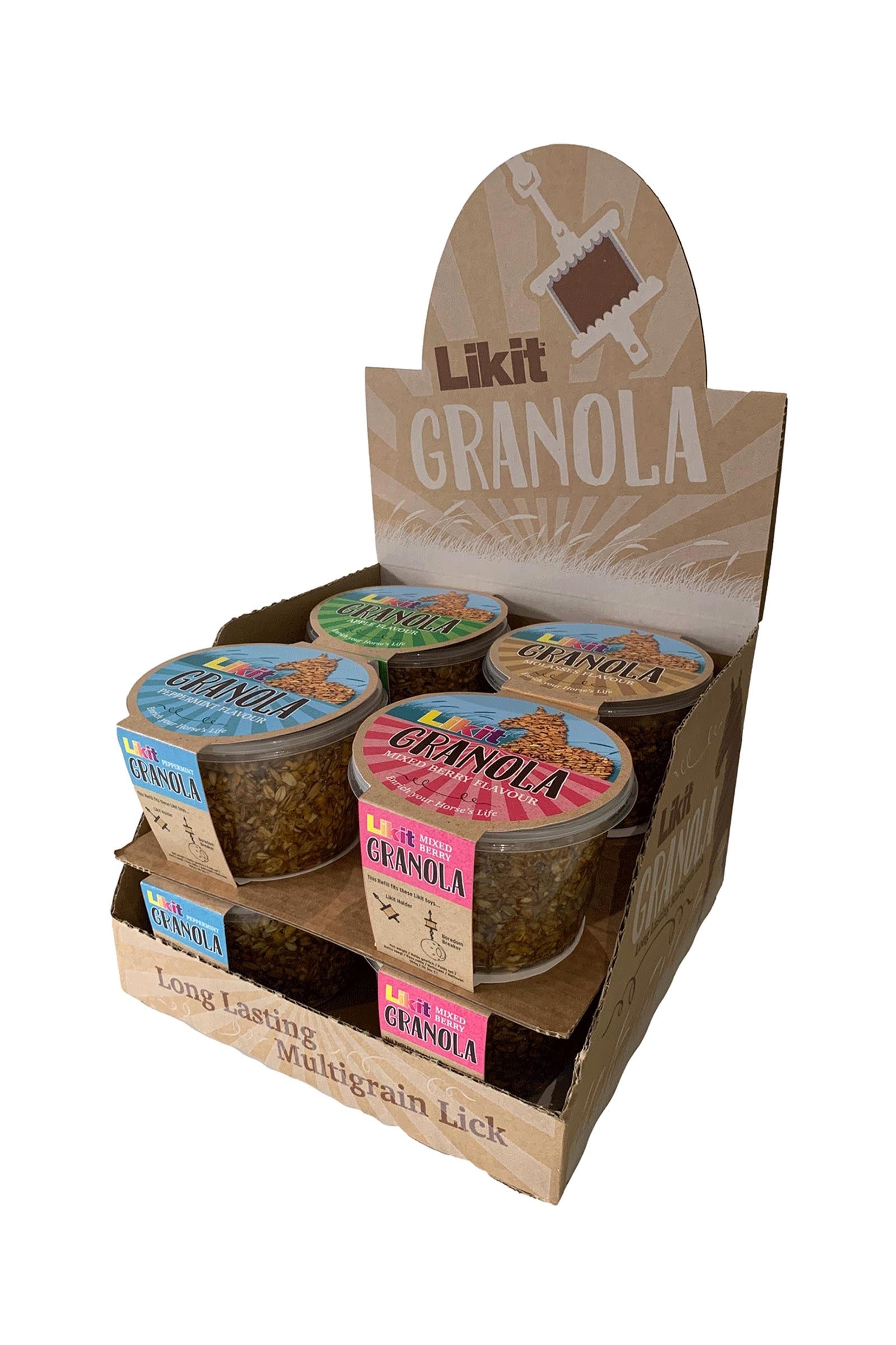 Likit Granola Assortment (8pcs) Horse Feed & Nutrition