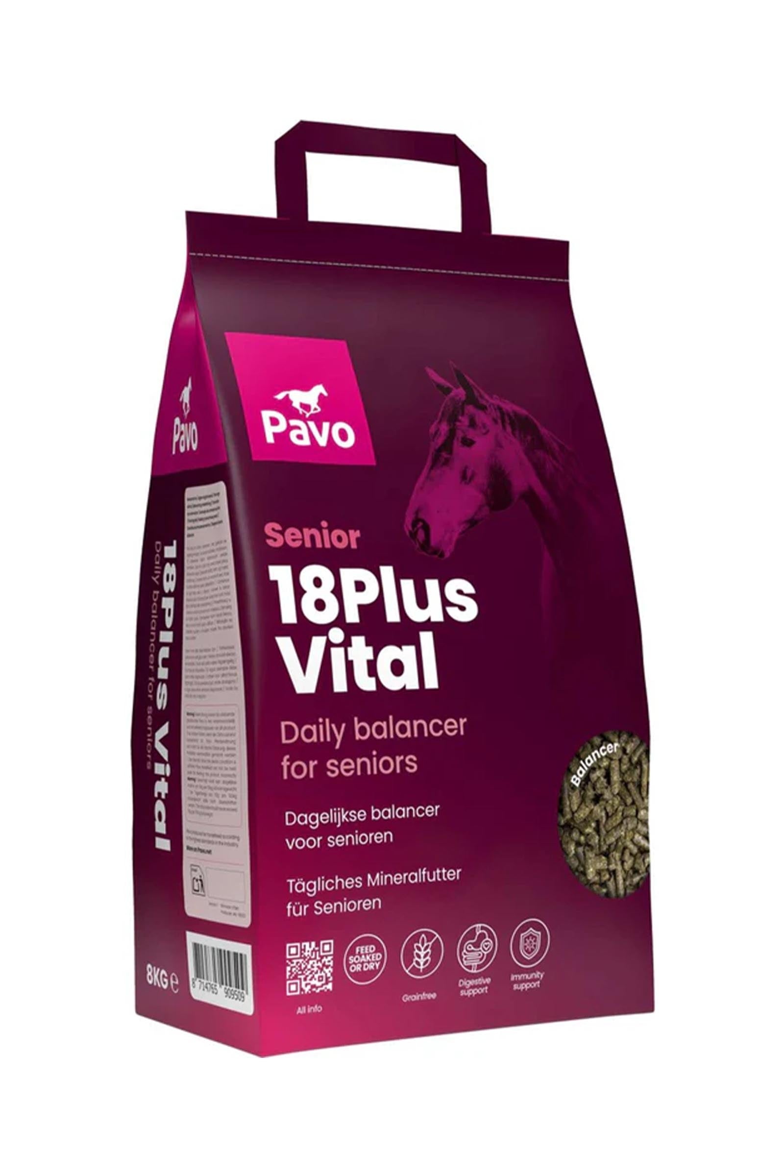 Pavo 18 Plus Vital, 8 kg Horse Feed & Nutrition