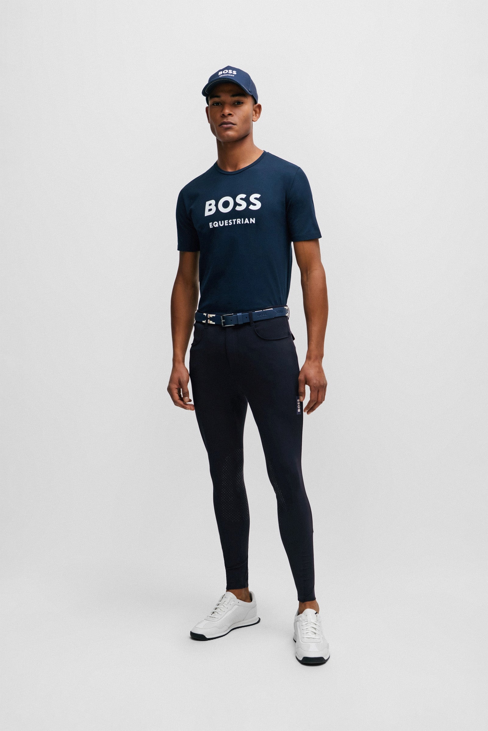 BOSS Equestrian Boss James Knee Grip Summer Breeches Mens Riding Clothing