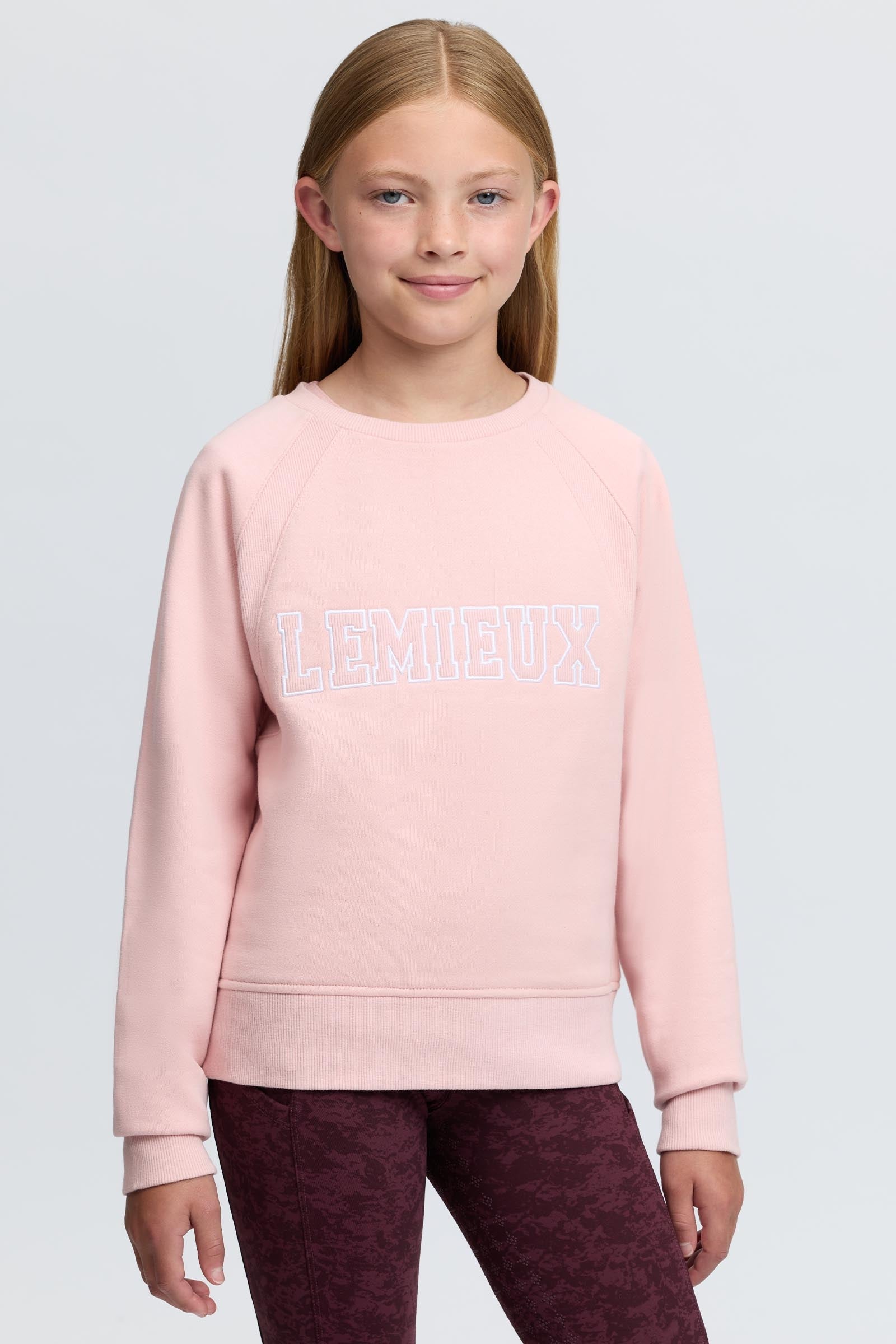 LeMieux Young Rider Shay Varsity Crew Kids Apparel