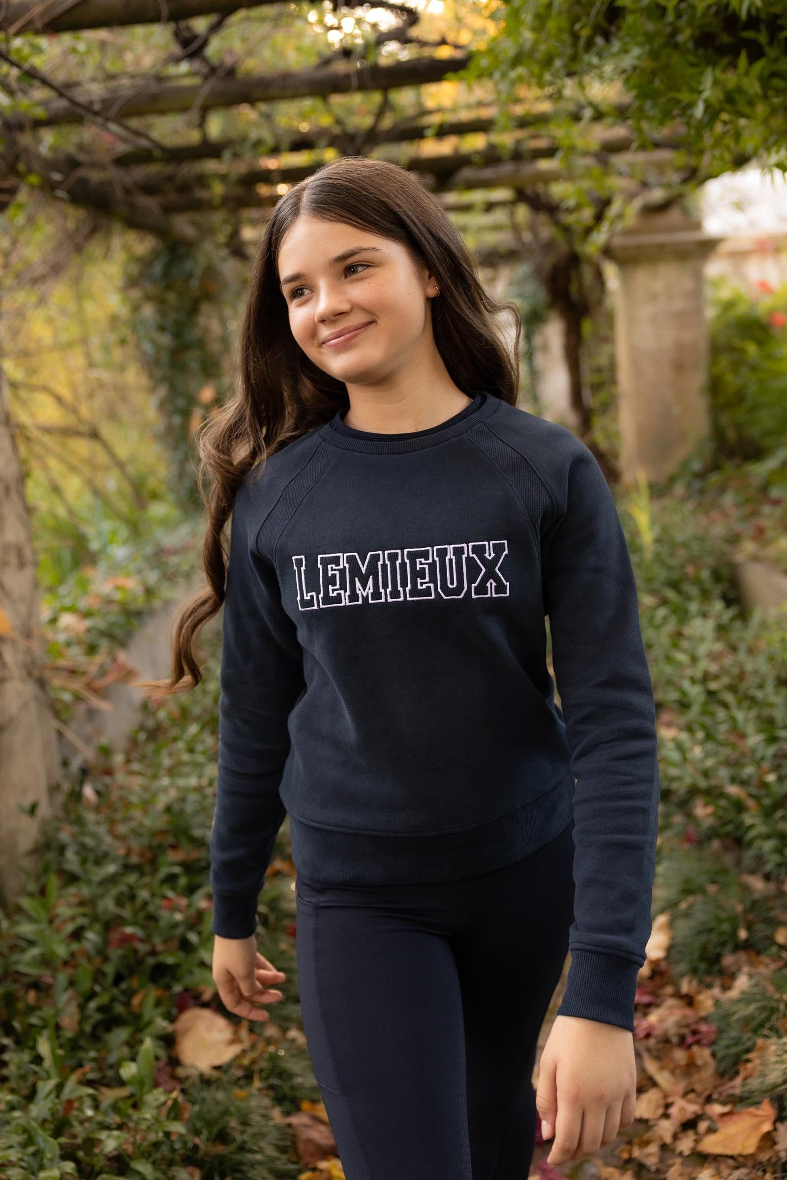LeMieux Young Rider Shay Varsity Crew Kids Apparel