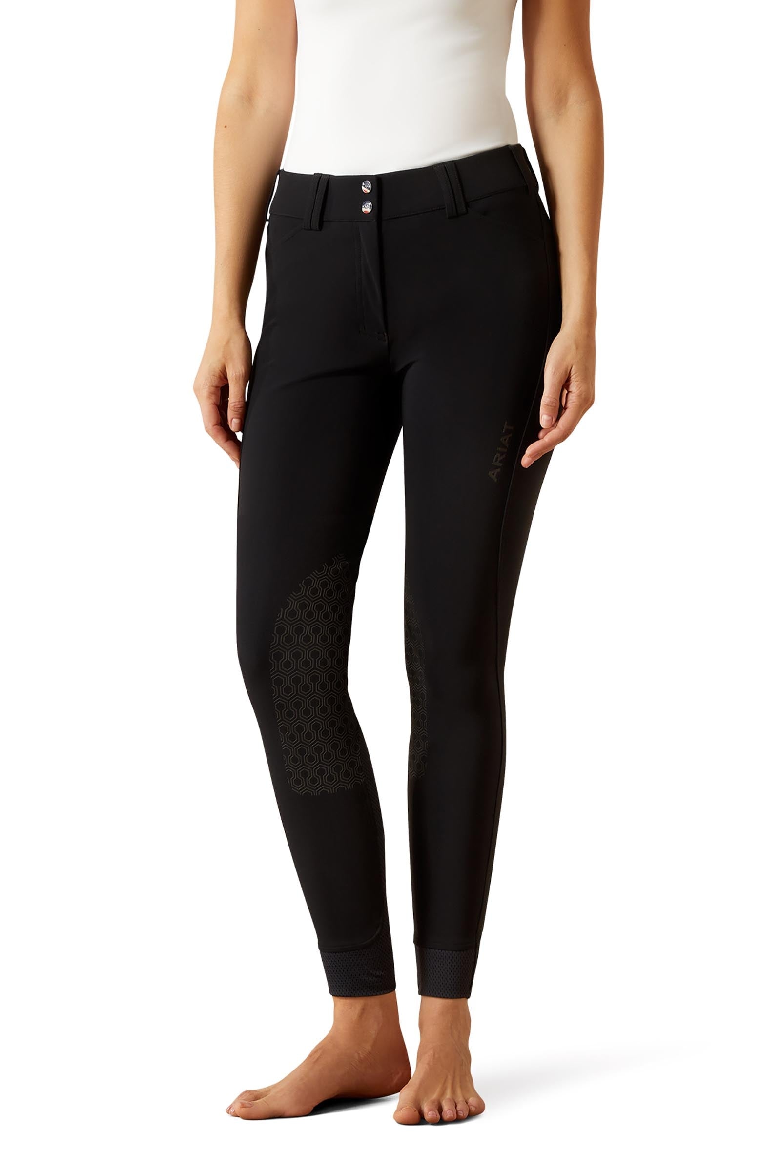Ariat Tri Factor Women's Knee Patch Breeches Womens Breeches