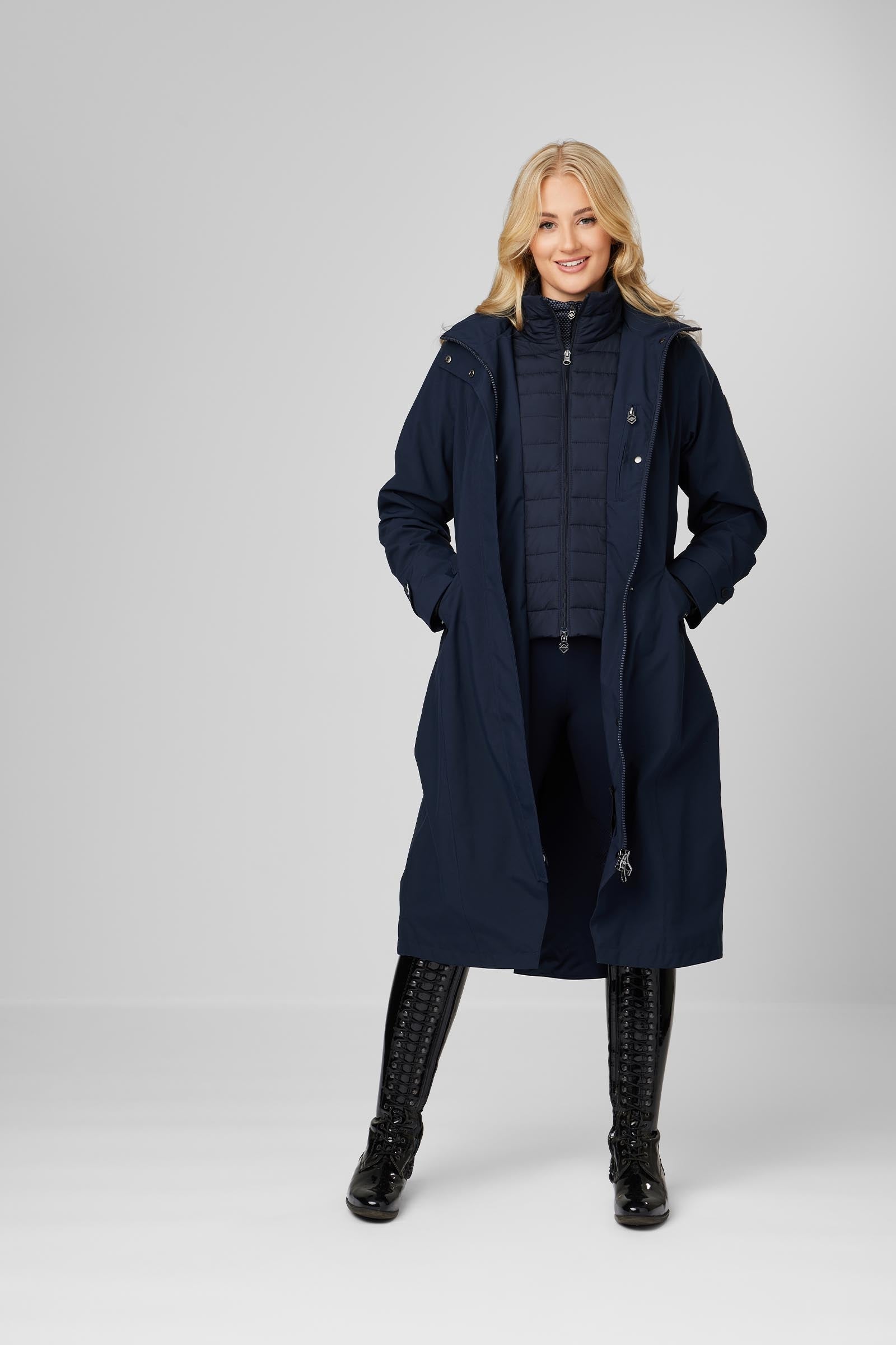 LeMieux Amelie Women´s Waterproof Lightweight Riding Coat Women’s Riding Clothing