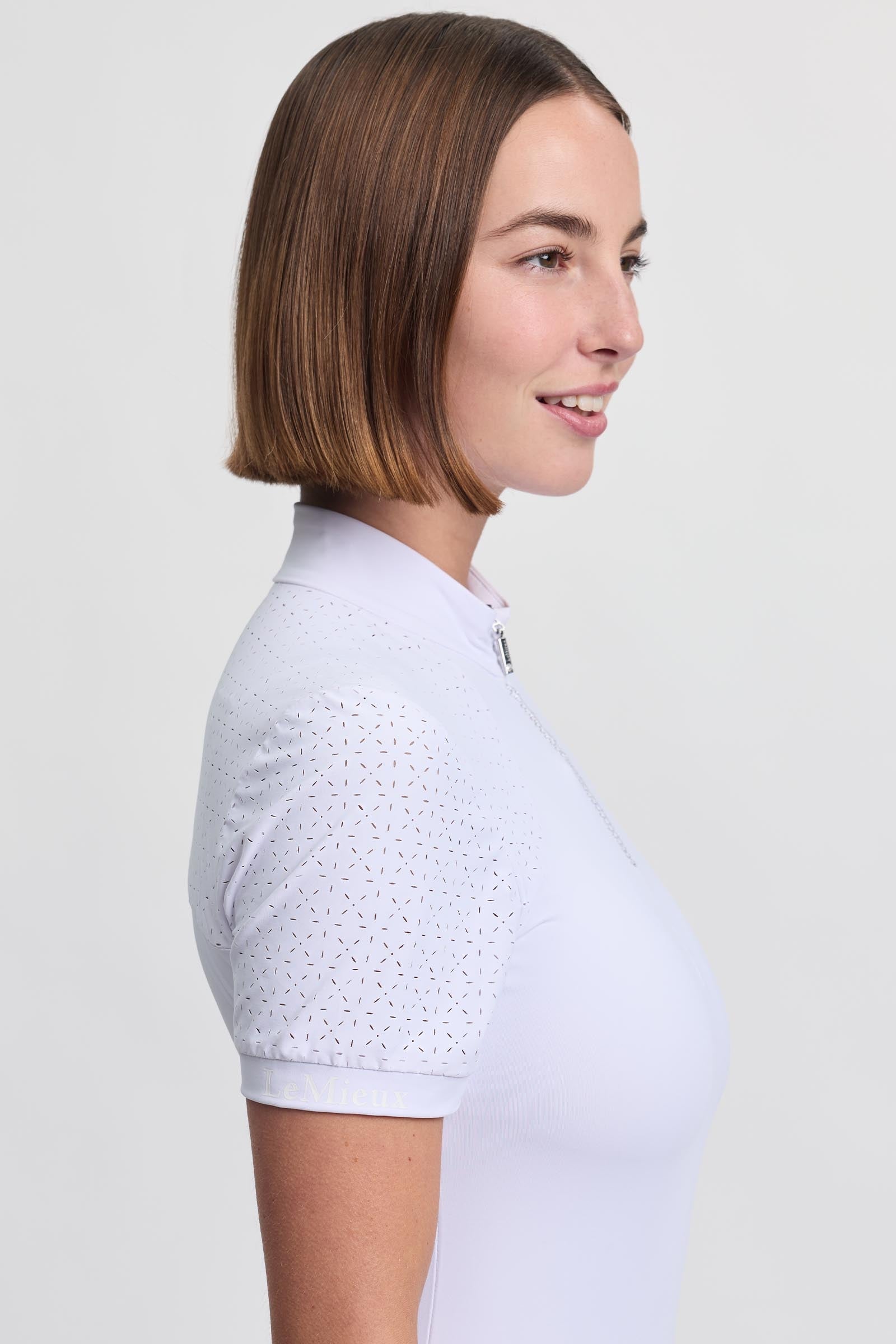 LeMieux Brilliance Women's Verity Short Show Shirt Women’s Riding Clothing