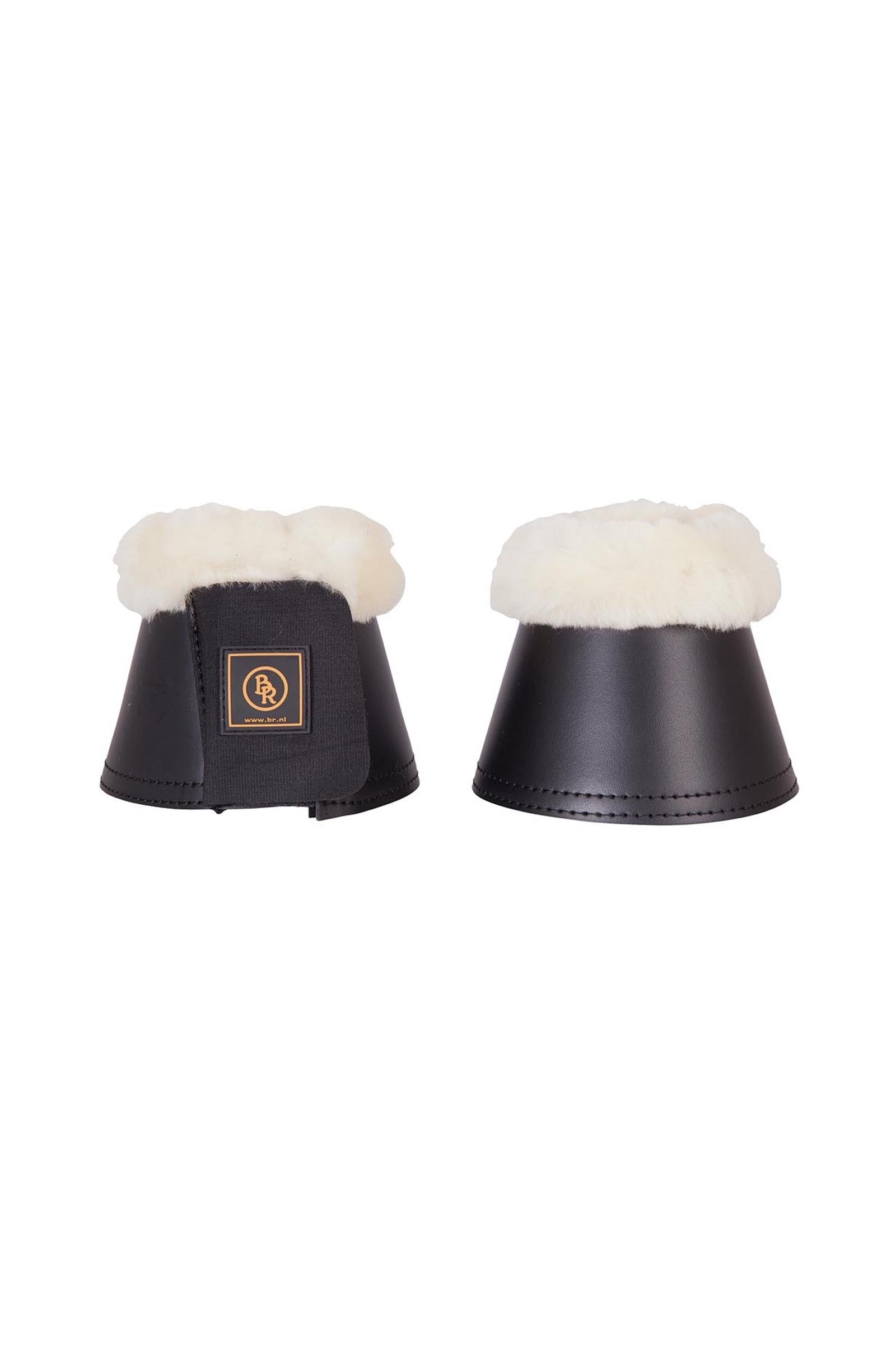 BR Sheepskin Over Reach Boots Leg Protection & Hoof Protection for Horses