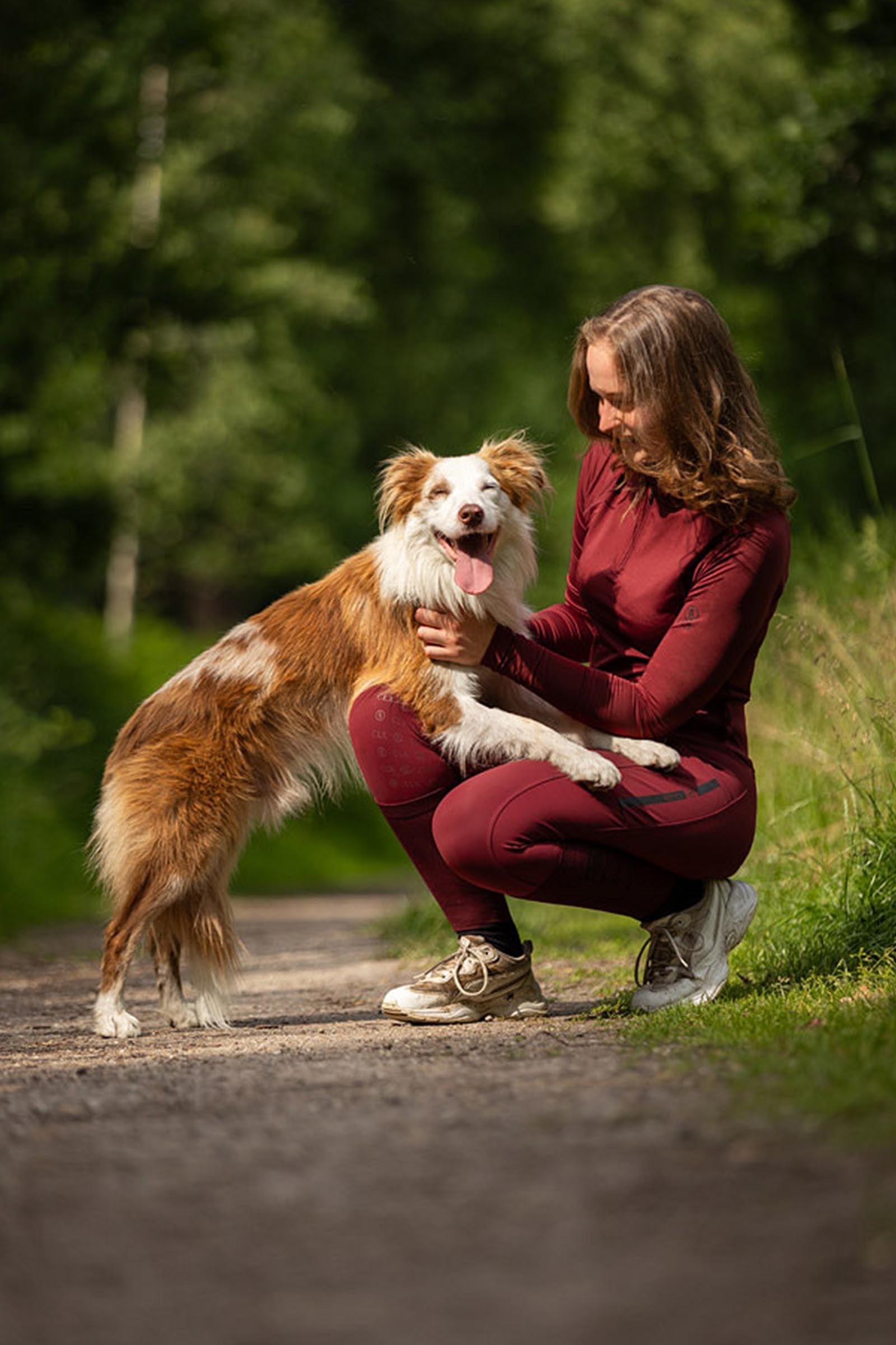 BR CLX Women´s Long-sleeve Zip-Up Shirt Women’s Riding Clothing