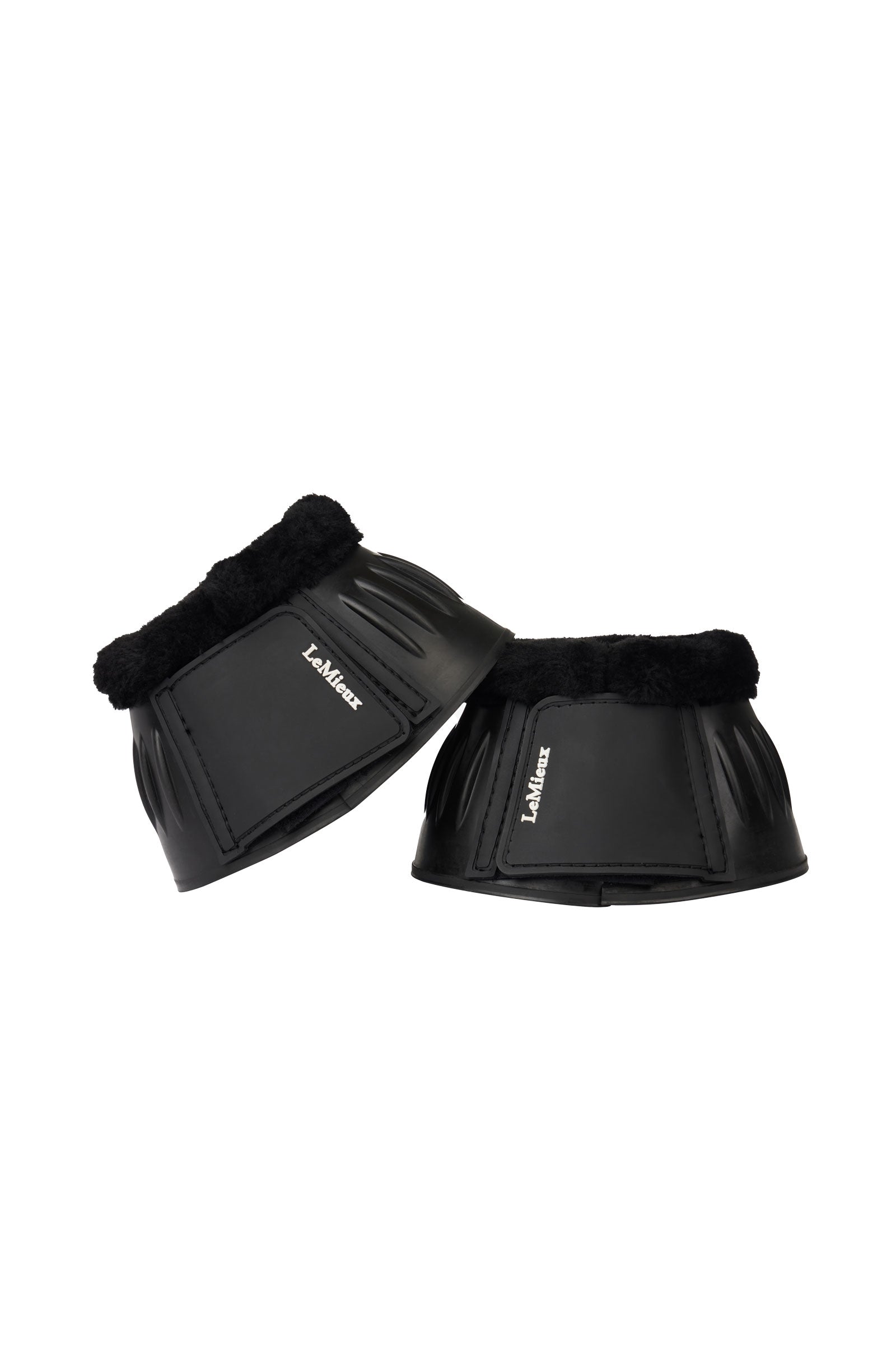 LeMieux Rubber Bell Boots With Fleece Leg & Hoof Protection