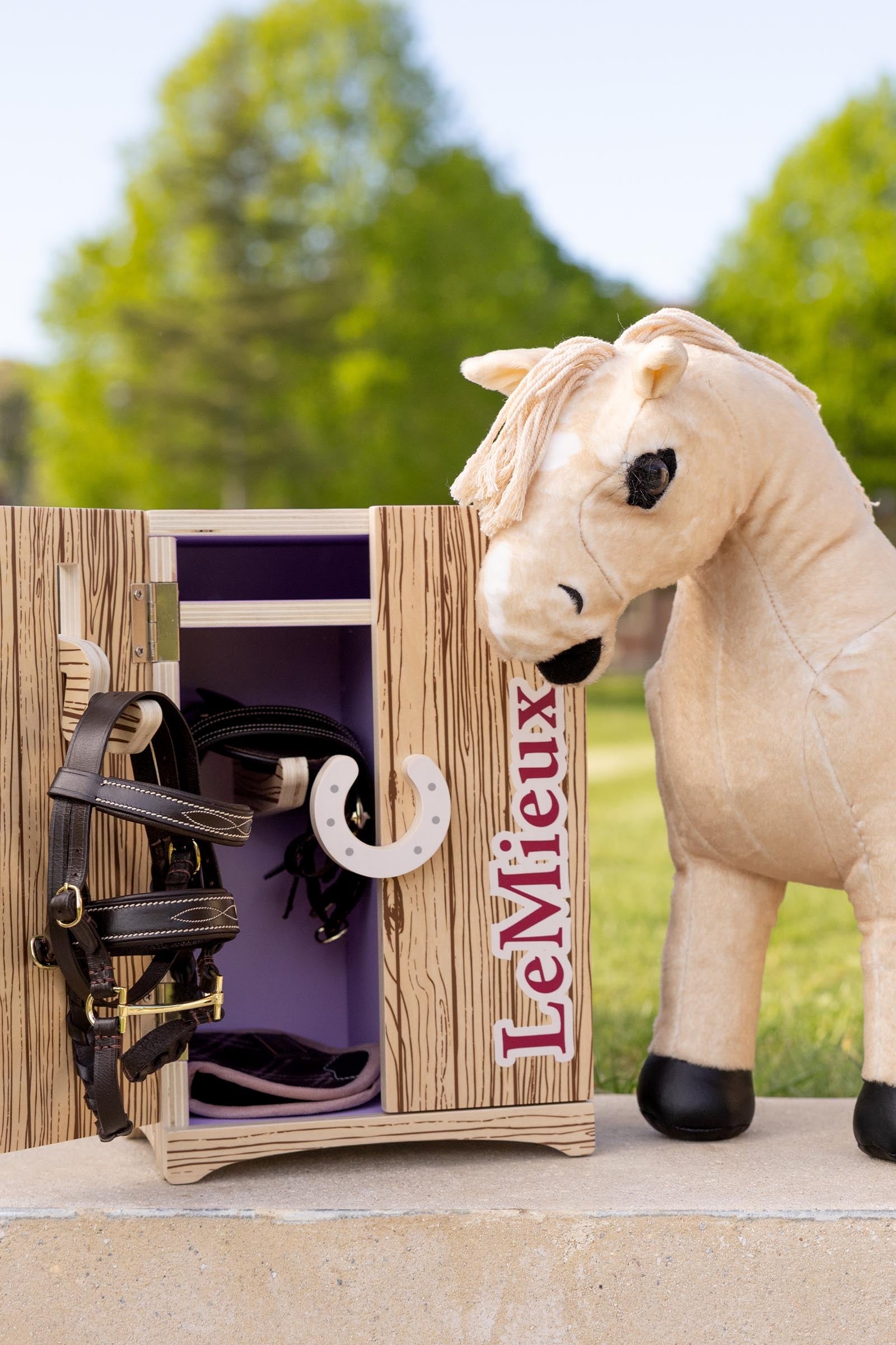 LeMieux Toy Pony Tack Locker Wooden Gifts & Toys