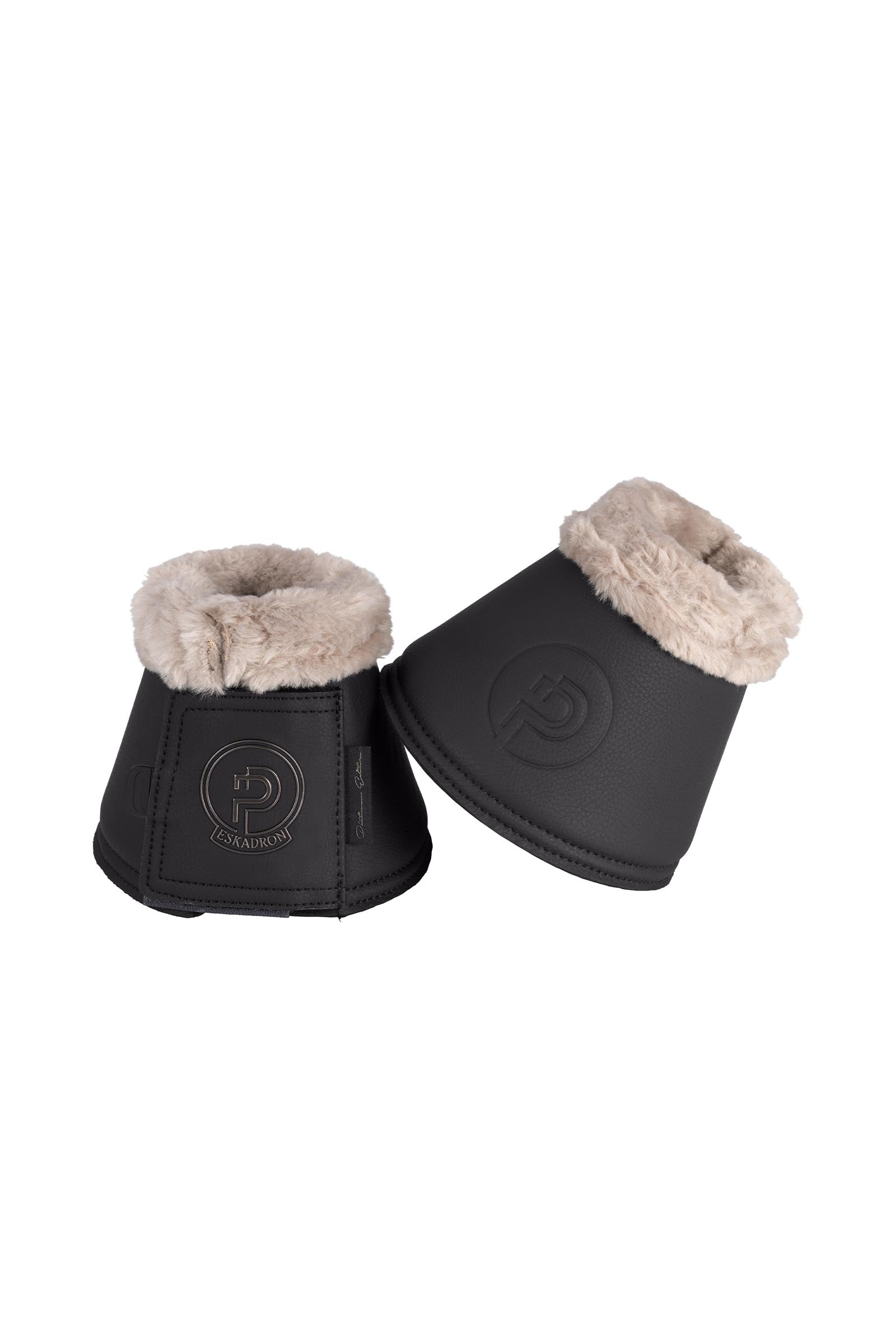 Eskadron Platinum 26 Faux Leather / Fur Bell Boots Leg & Hoof Protection