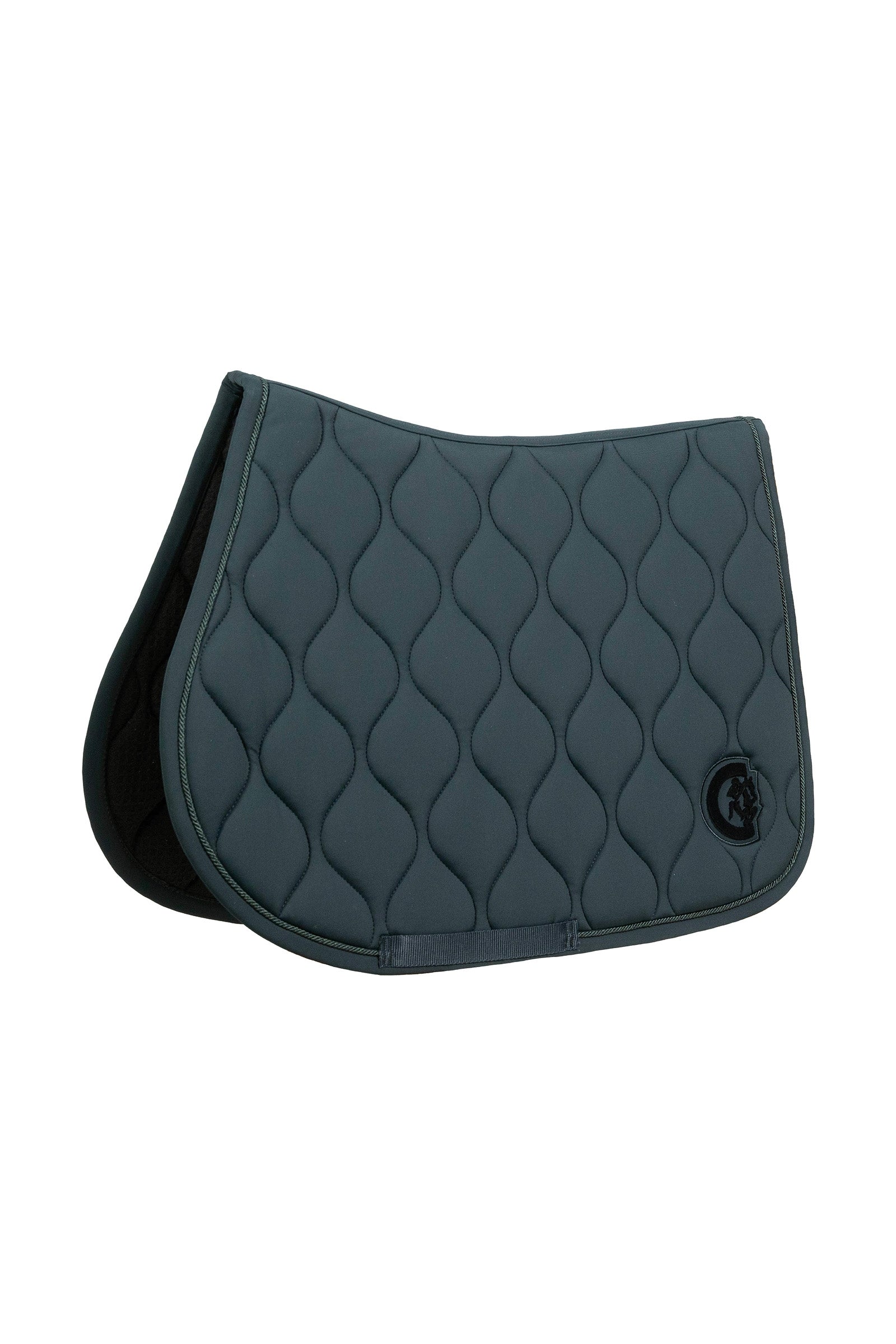 Kentucky Horsewear Saddle Pad Wave 3D Logo Show Jumping Saddle Pads
