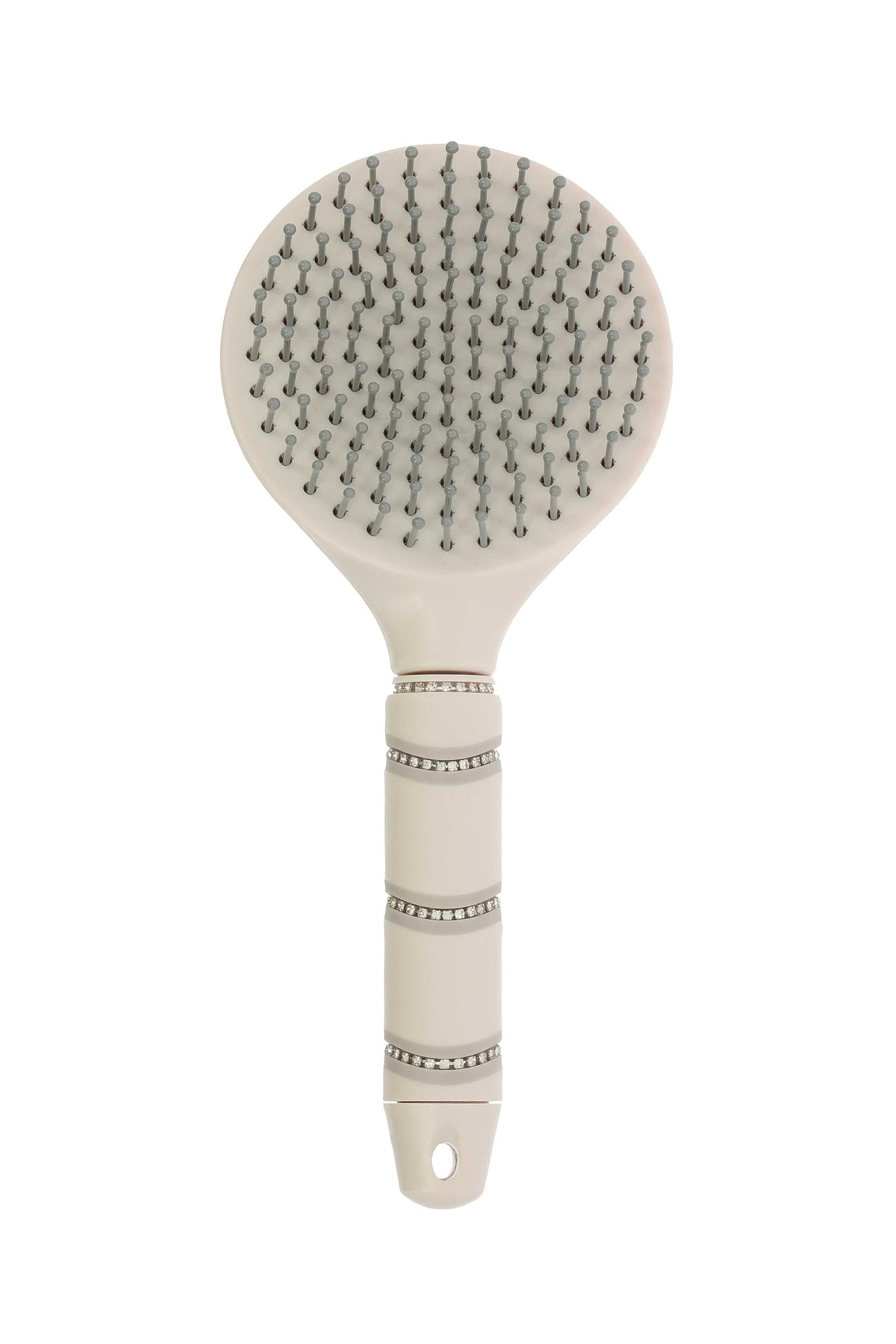 EQUITHÈME Strass Je t'aime Mane Brush Horse Grooming Tools